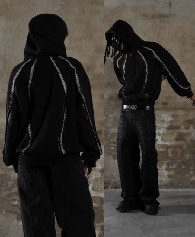 Japanese Brand design oversized zipper hoodies Size US M / EU 48-50 / 2 - 8 Thumbnail