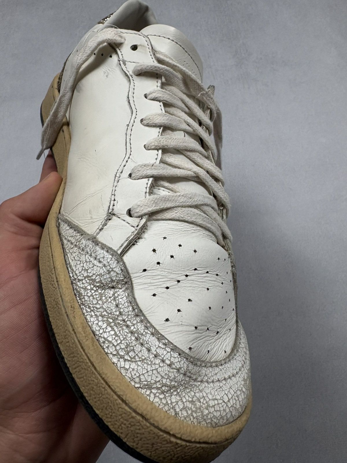 Golden Goose Golden Goose Ball Star Glitter Back Low Top Sneakers EU 42 Size US 9 / EU 42 - 17 Thumbnail