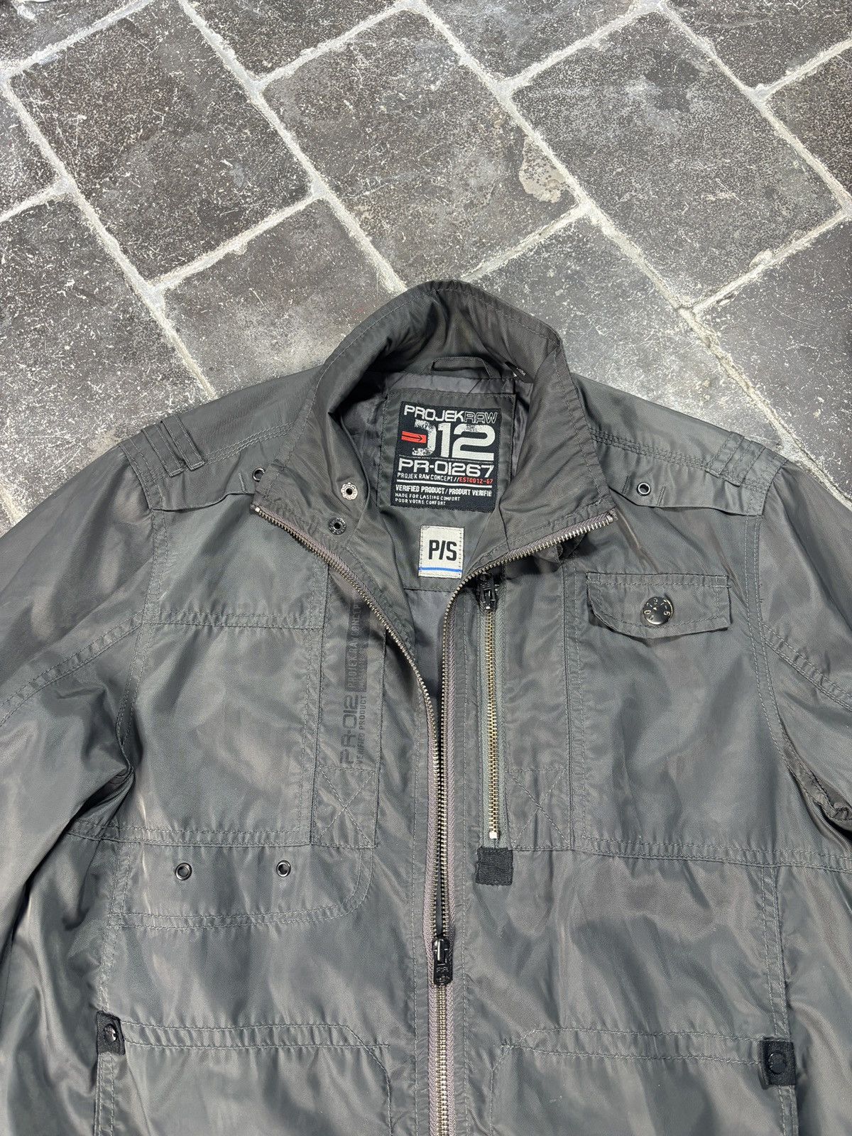 G-Star Vintage Nylon Bomber Cargo Utility Y2K 2000s Diesel G-Star Size US S / EU 44-46 / 1 - 4 Thumbnail