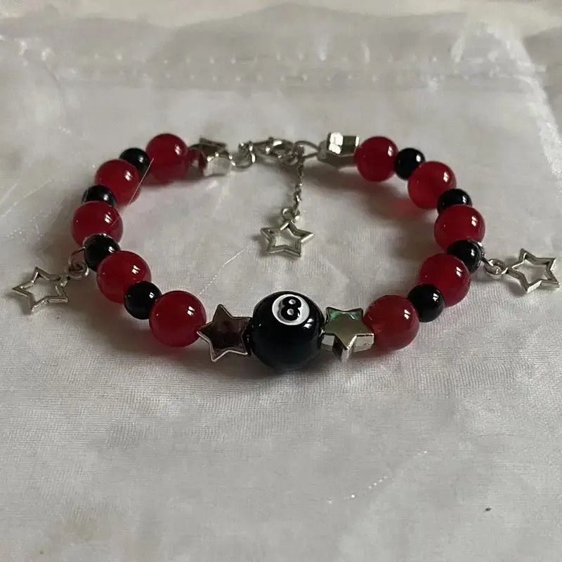 Jewelry Billiard 8ball charm Bracelet Size ONE SIZE - 2 Thumbnail
