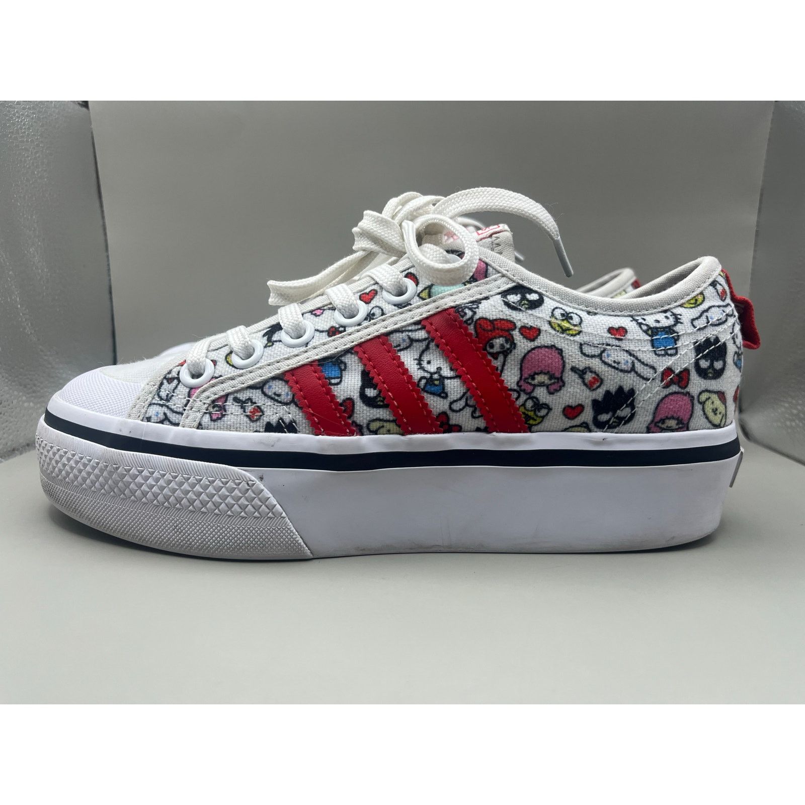 Adidas Adidas Hello Kitty Nizza Platform J Hello Kitty and Friends Size US 6 / IT 36 - 1 Thumbnail