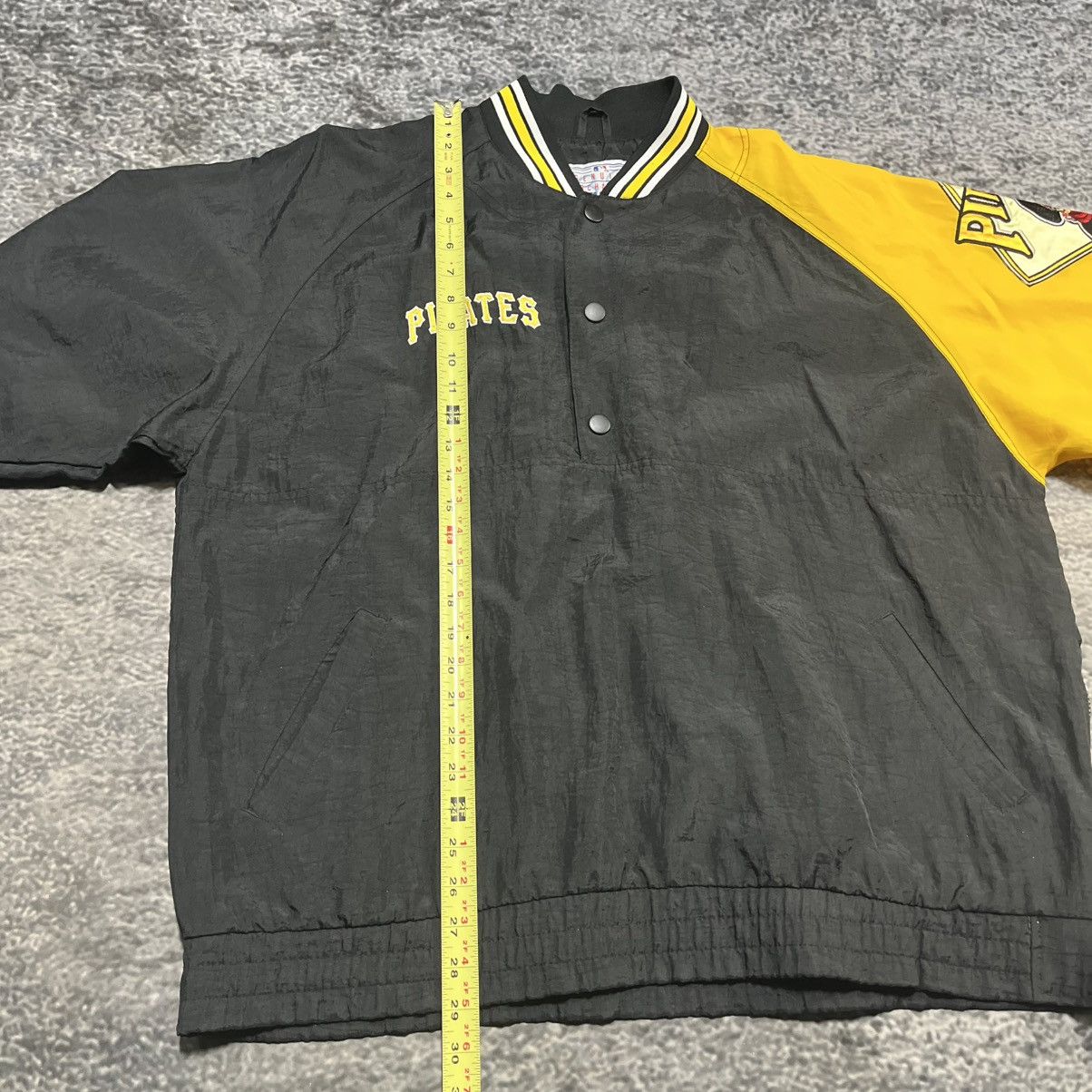 Starter VINTAGE 90s PITTSBURGH PIRATES STARTER JACKET BLACK YELLOW Size US L / EU 52-54 / 3 - 11 Thumbnail