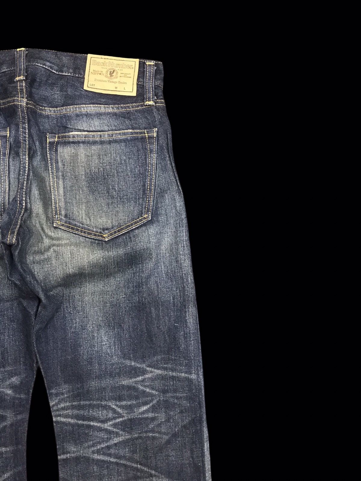 Japanese Brand 💥SICK💥BACK NUMBER JAPAN SICK DOPE FADES DENIM F100 Size US 32 / EU 48 - 10 Thumbnail