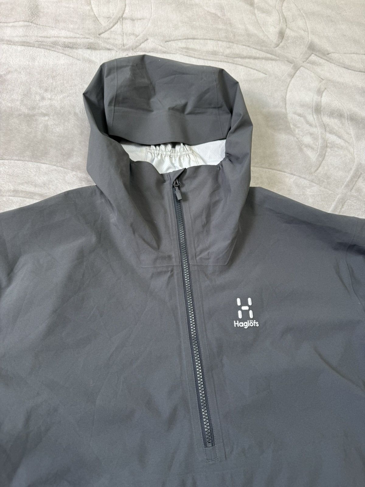 Haglofs Haglofs Sparv Proof Anorak Waterproof Jacket Grey size XL Size US XL / EU 56 / 4 - 6 Thumbnail