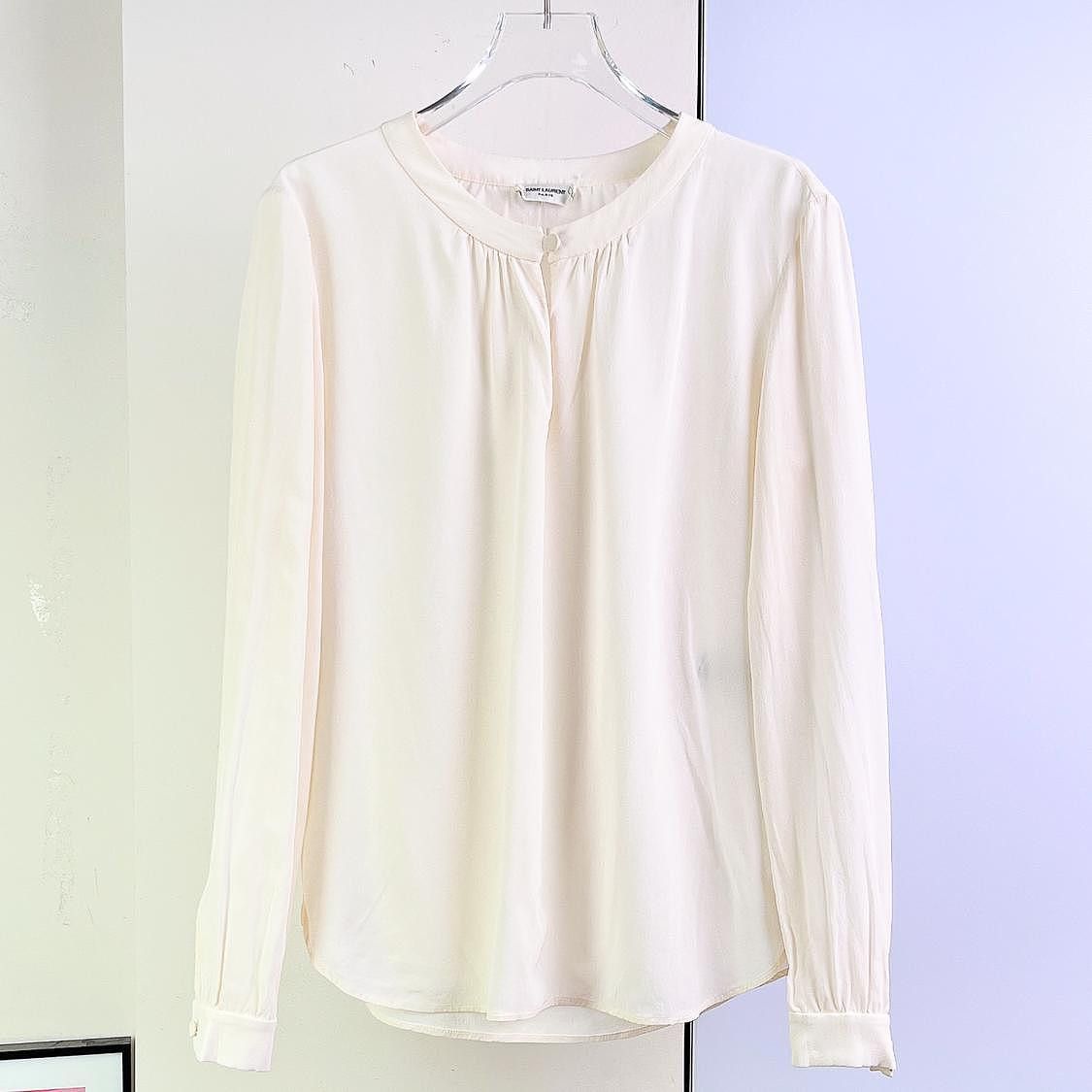 Saint Laurent Paris Saint Laurent Silk Blouse Size 40 Size M / US 6-8 / IT 42-44 - 1 Thumbnail