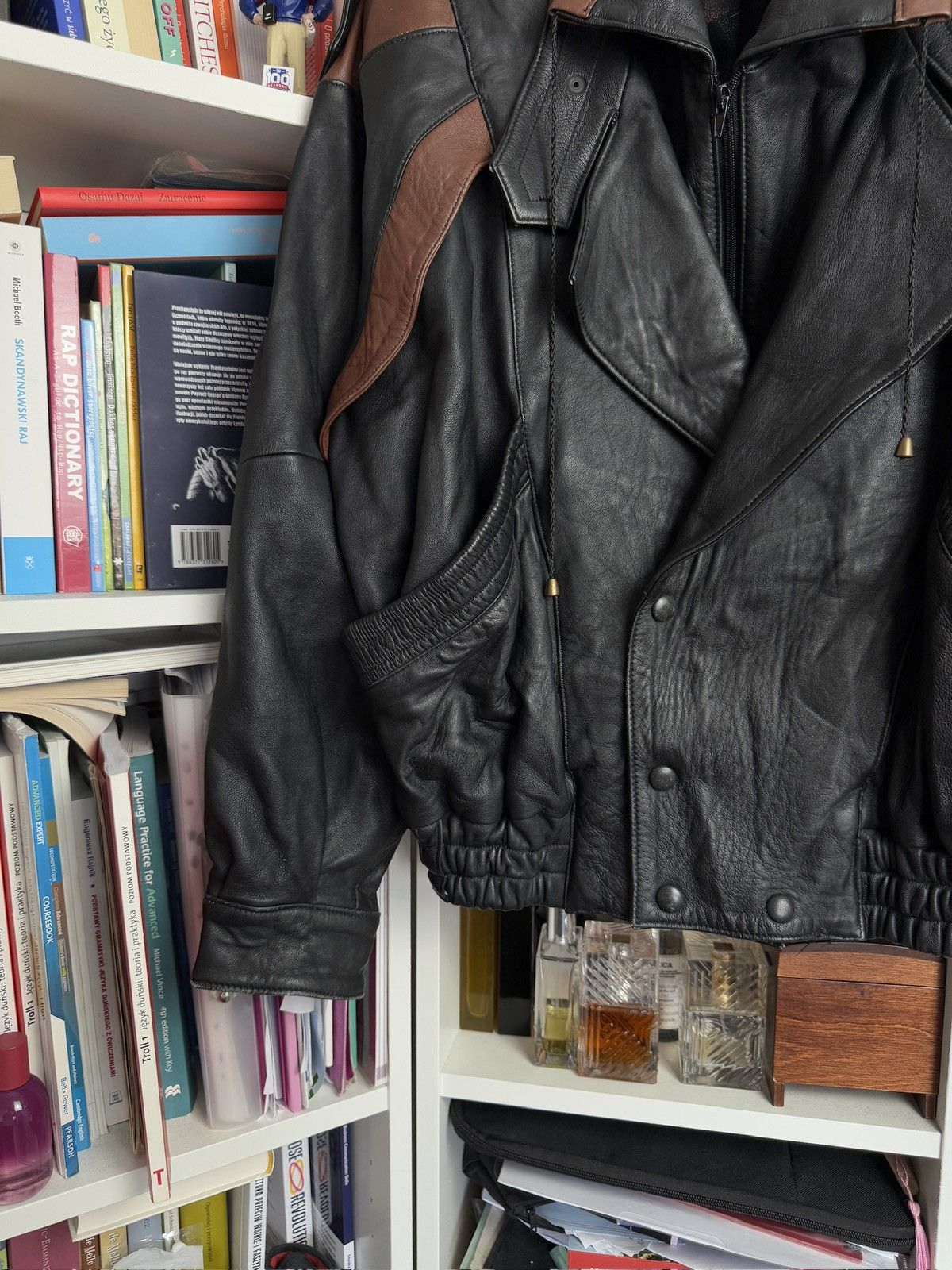 Cowboy Equipment × Vintage VIntage 90s leather Ramones cowboy style jacket M western Size US M / EU 48-50 / 2 - 3 Thumbnail