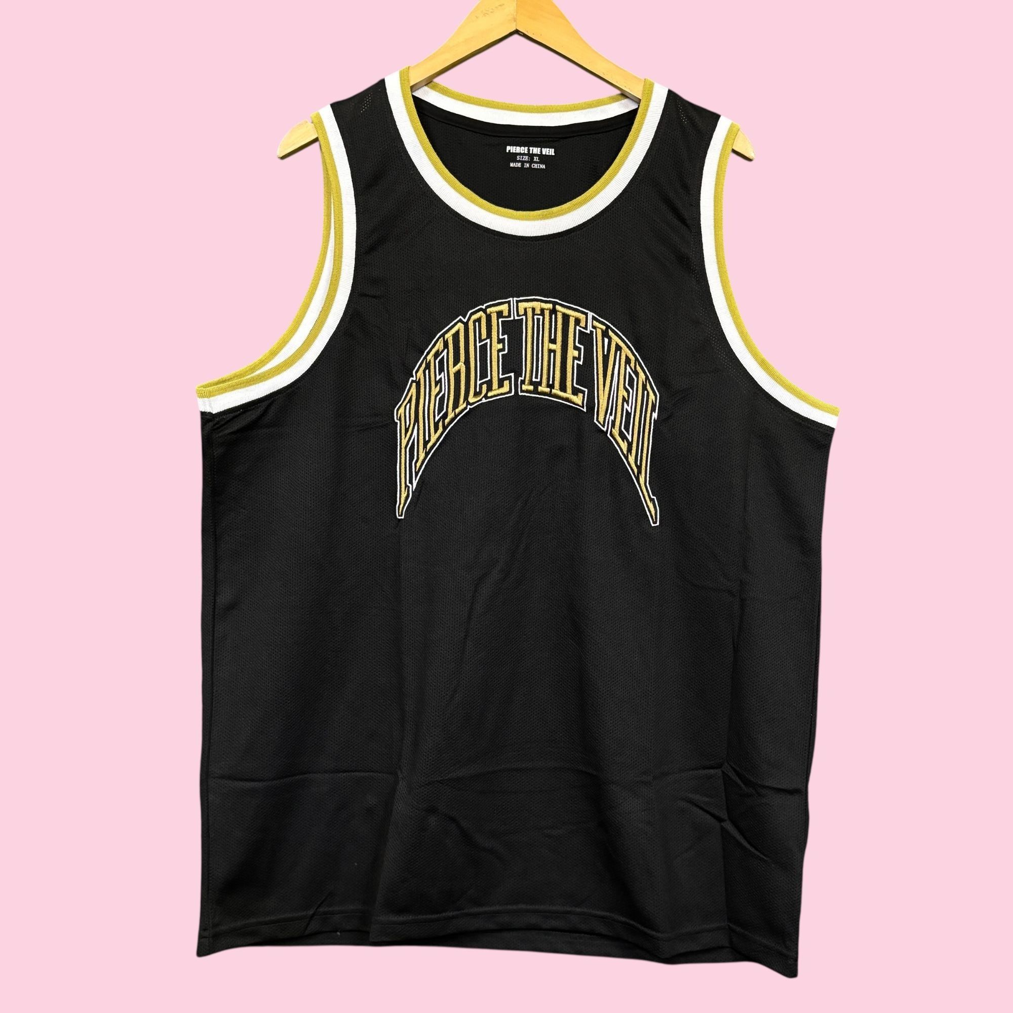Band Tees Pierce the Veil Embroidered Logo 06 Basketball Jersey XL Size US XL / EU 56 / 4 - 1 Thumbnail
