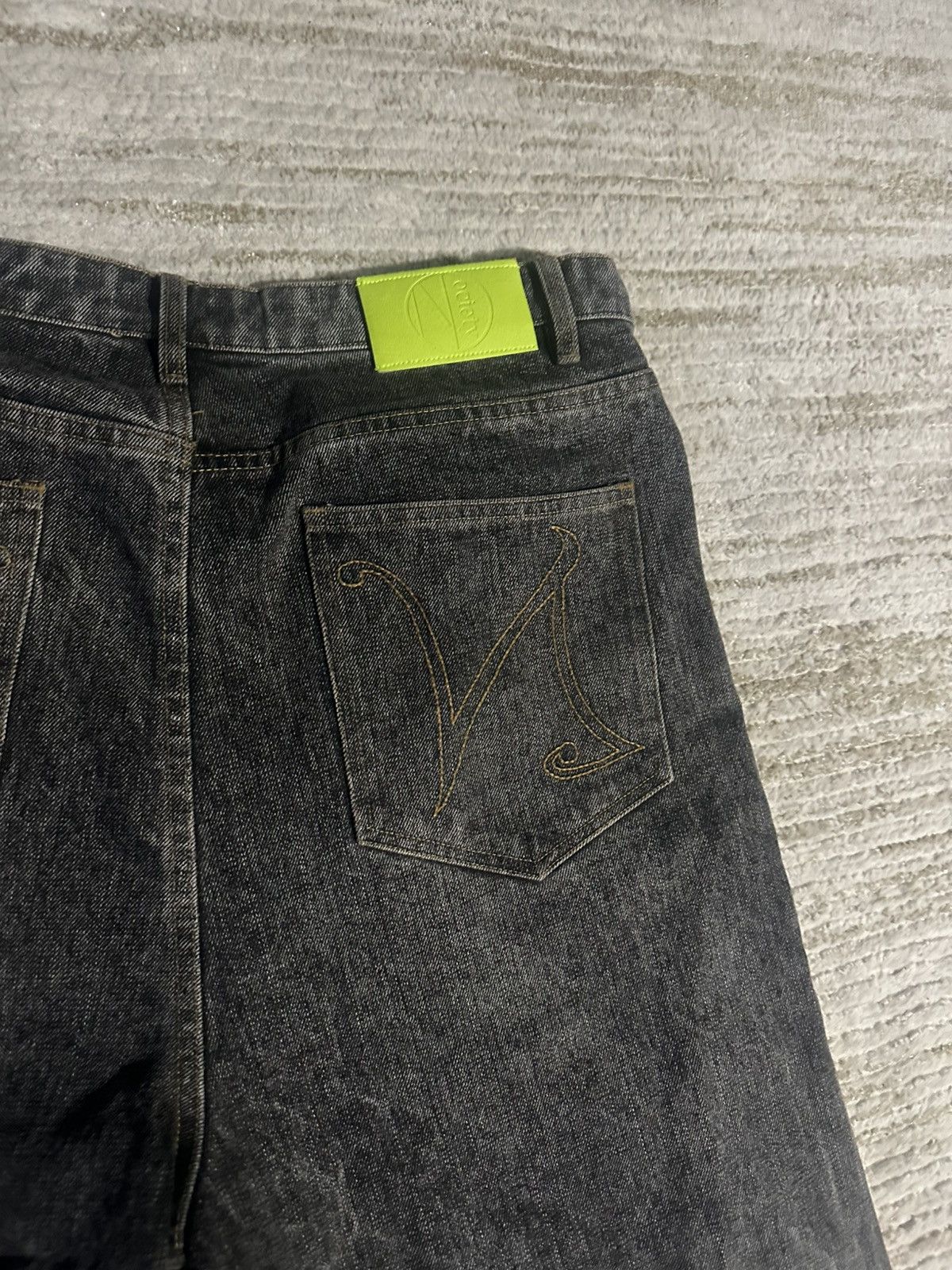 Other Black Nociety Baggy Denim Jeans Size US 30 / EU 46 - 3 Thumbnail