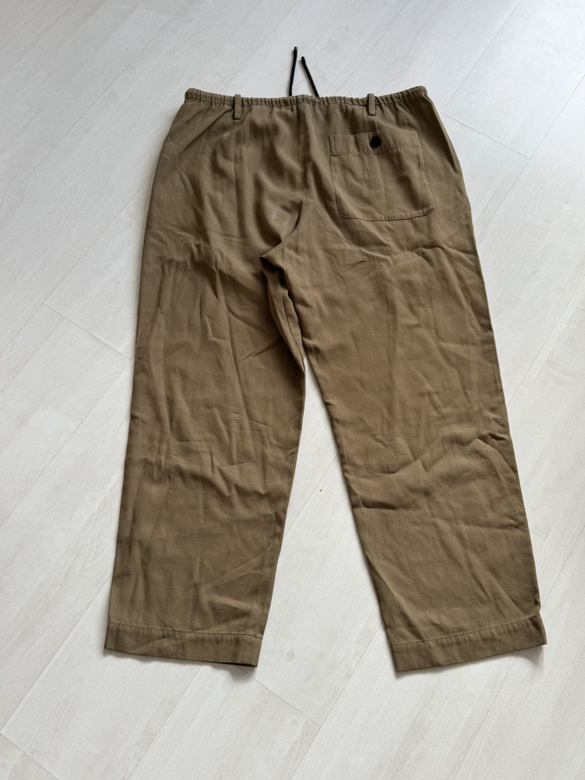 Dries Van Noten Dries van Noten Penny Drawstring Suit Pant 52 Size US 36 / EU 52 - 2 Thumbnail