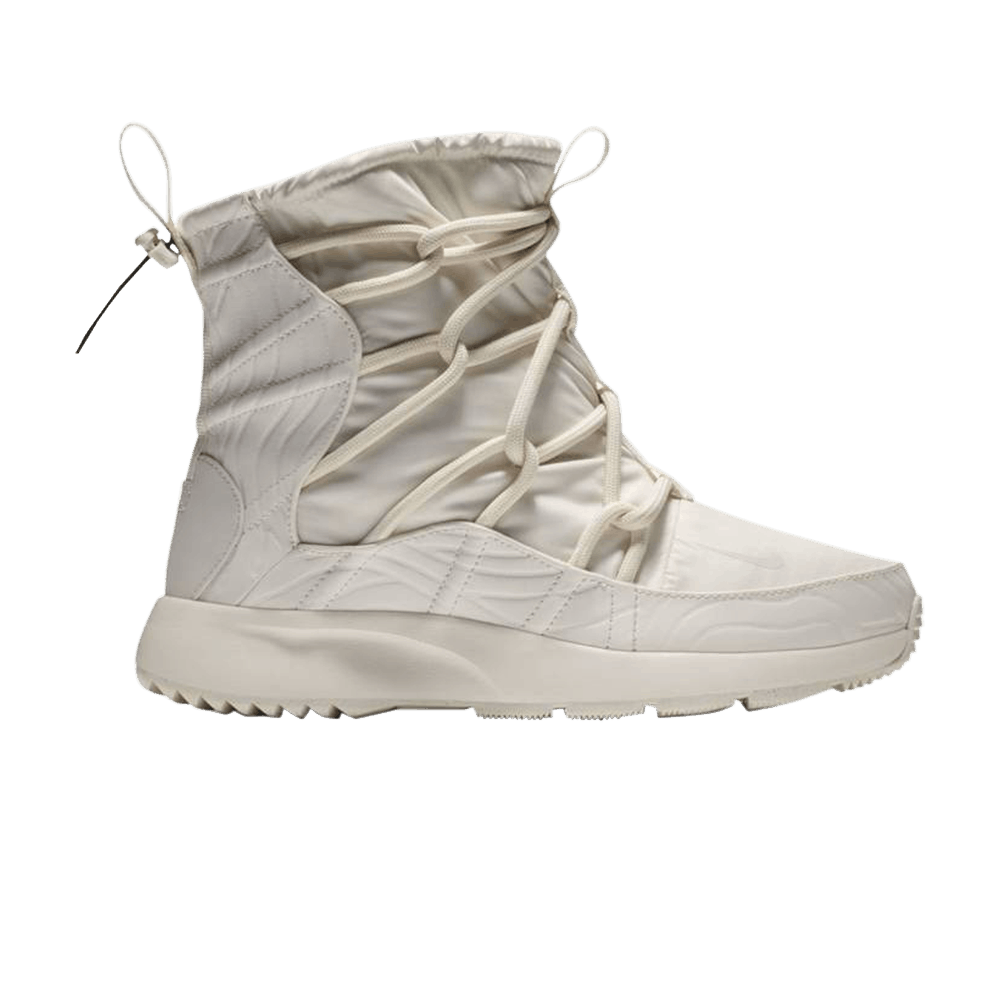 image of Nike Wmns Tanjun High Rise Phantom Shoes in White, Women's (Size 7.5)