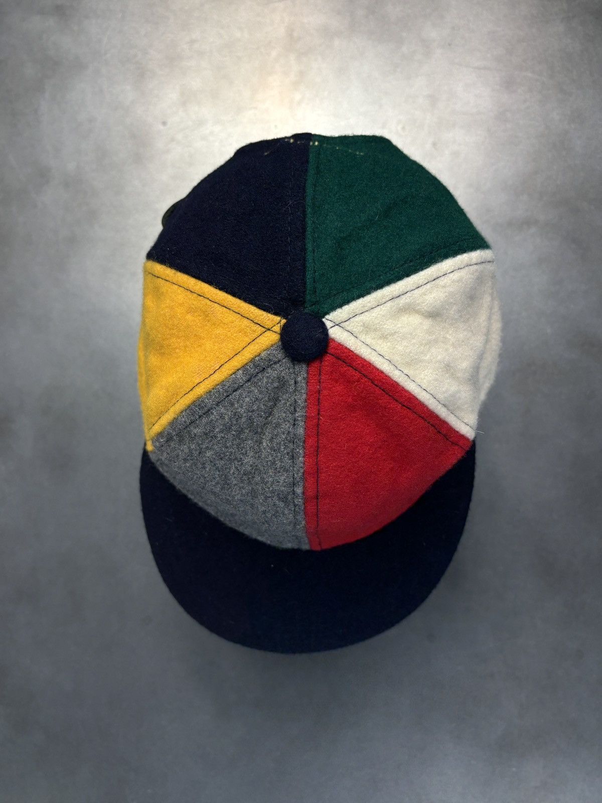 Gap × Vintage 1990s Vintage Wool Baseball Cap Bluenotes Colourblock Hat 90 Size ONE SIZE - 13 Thumbnail
