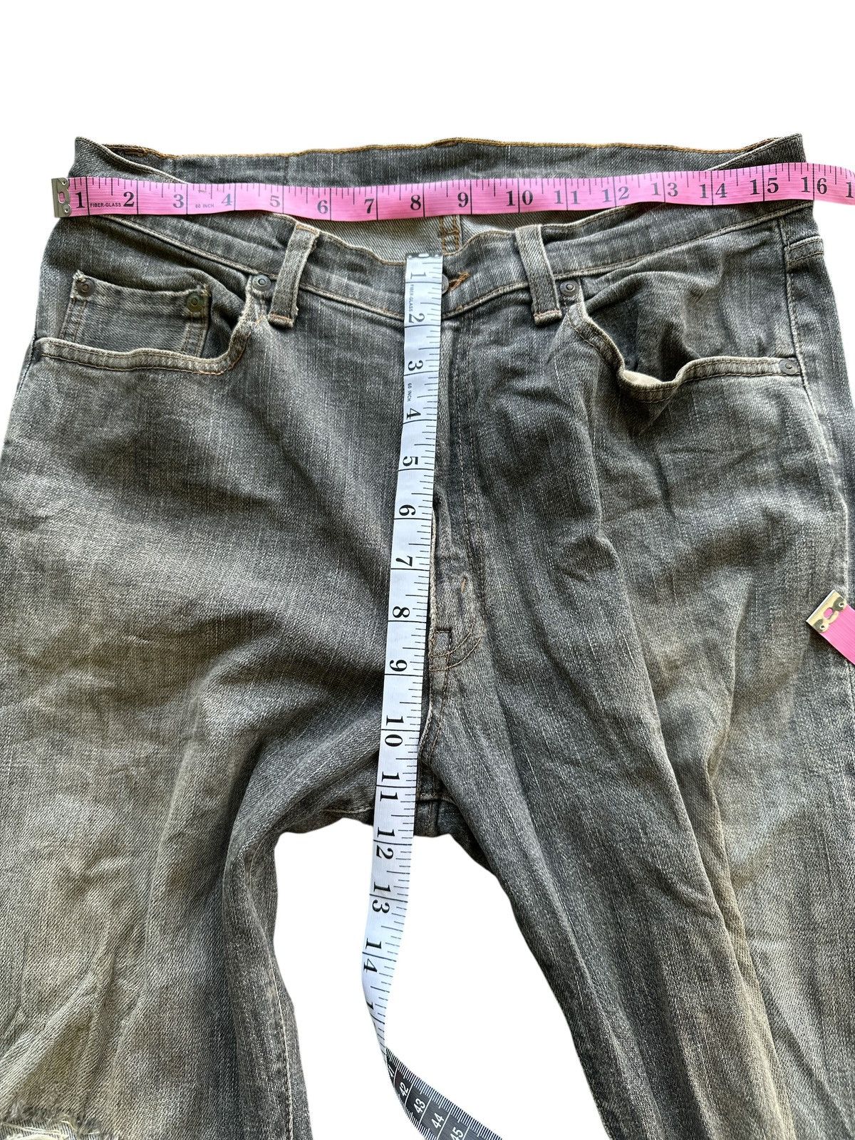 Kapital Vintage Big John Distress Denim 32x41. Size US 32 / EU 48 - 6 Thumbnail