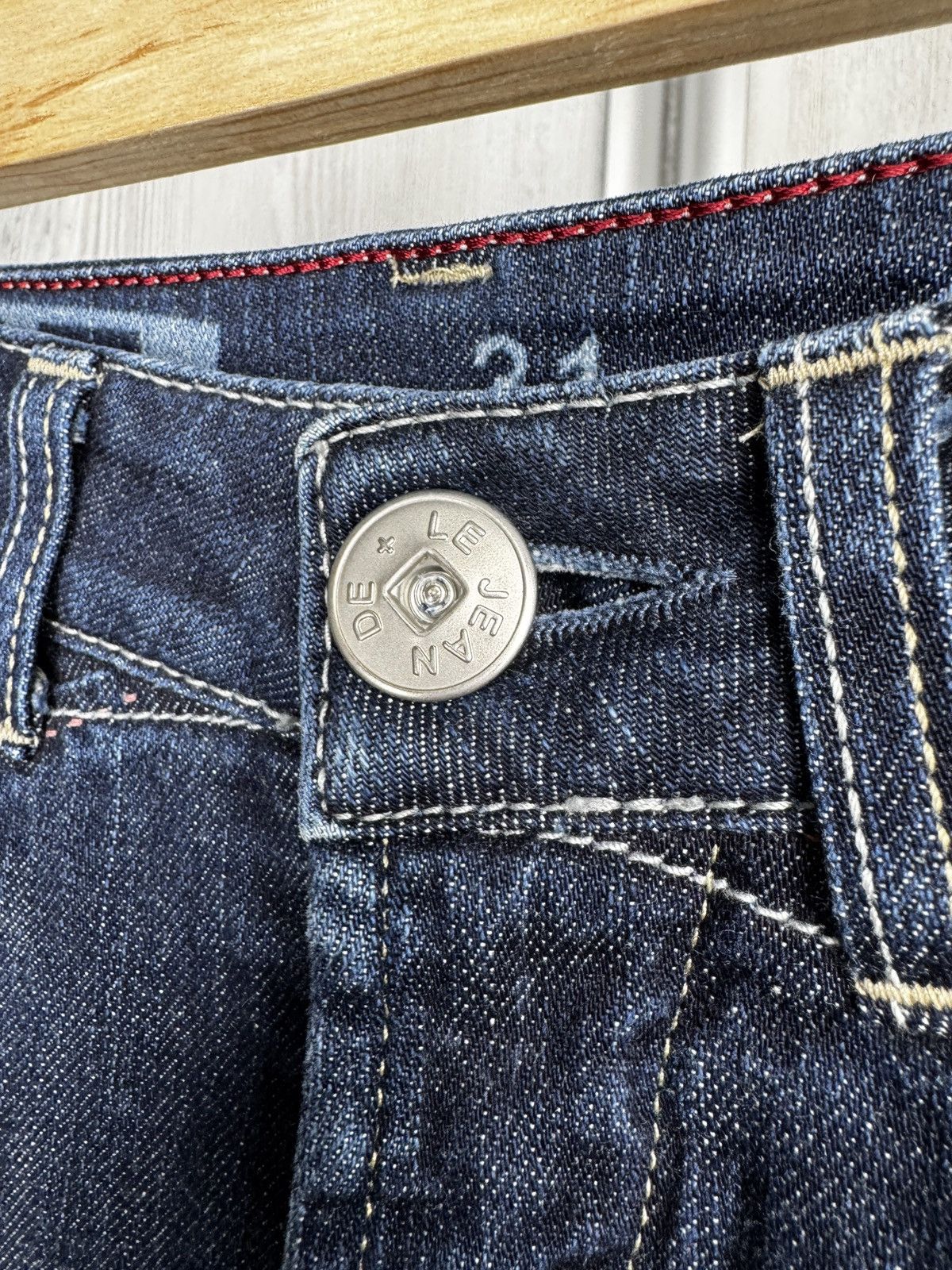 Marithe + Francois Girbaud Le Jean de Marithe Francois Girbaud New XBracket Laser Beam Size 31" - 5 Thumbnail