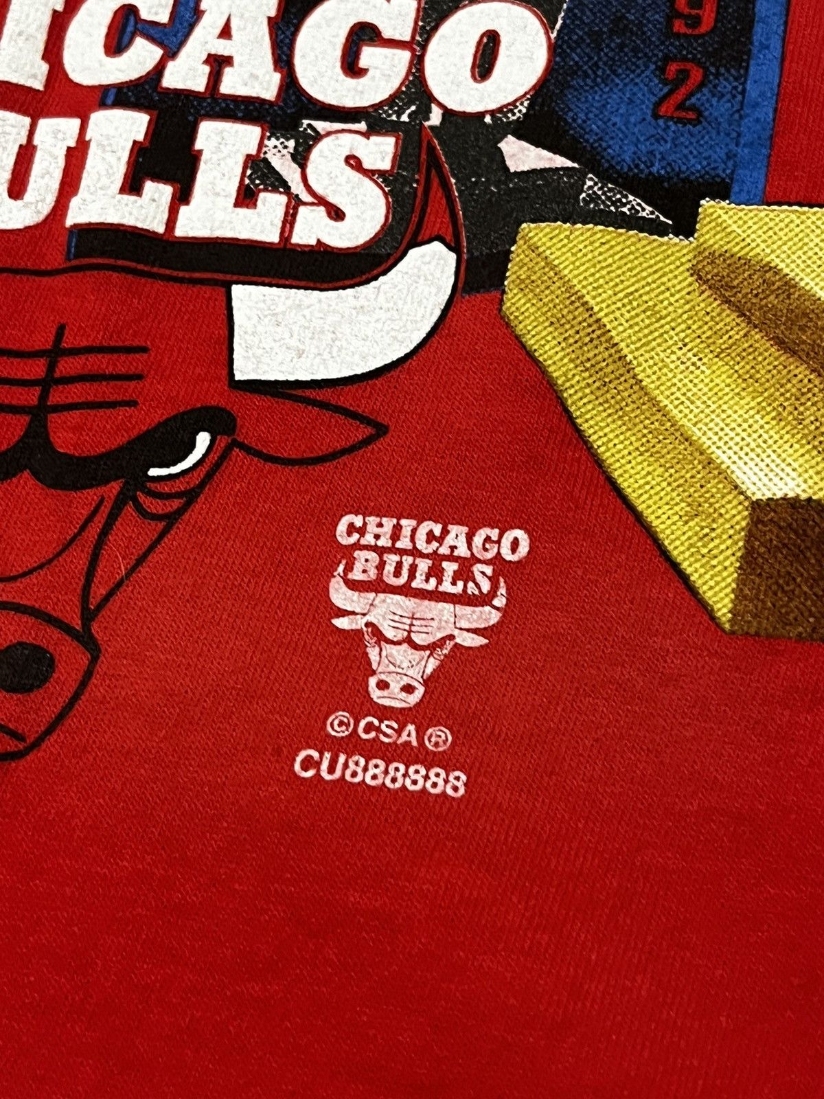 NBA 1998 Chicago Bulls 6X Champs T-Shirt Size US M / EU 48-50 / 2 - 3 Thumbnail