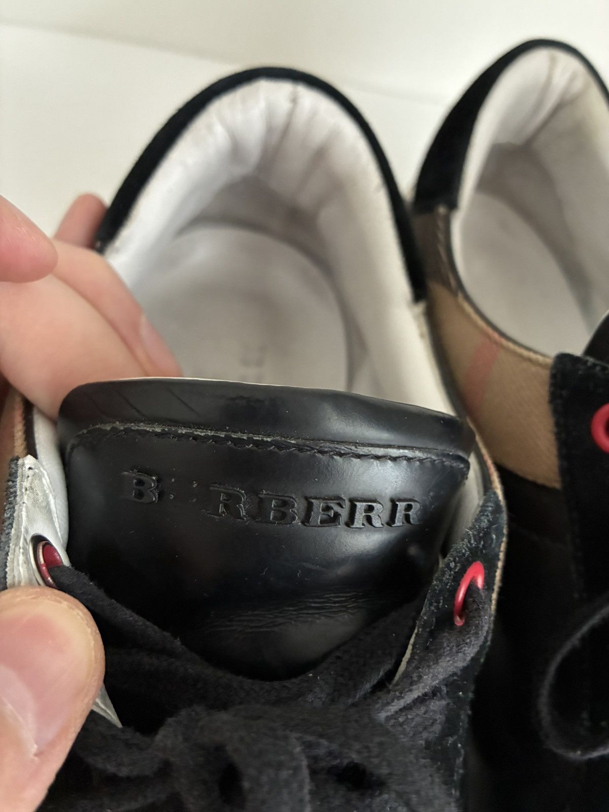 Burberry Burberry low trainers luxury sneakers leather House Check Size US 10 / EU 43 - 8 Thumbnail