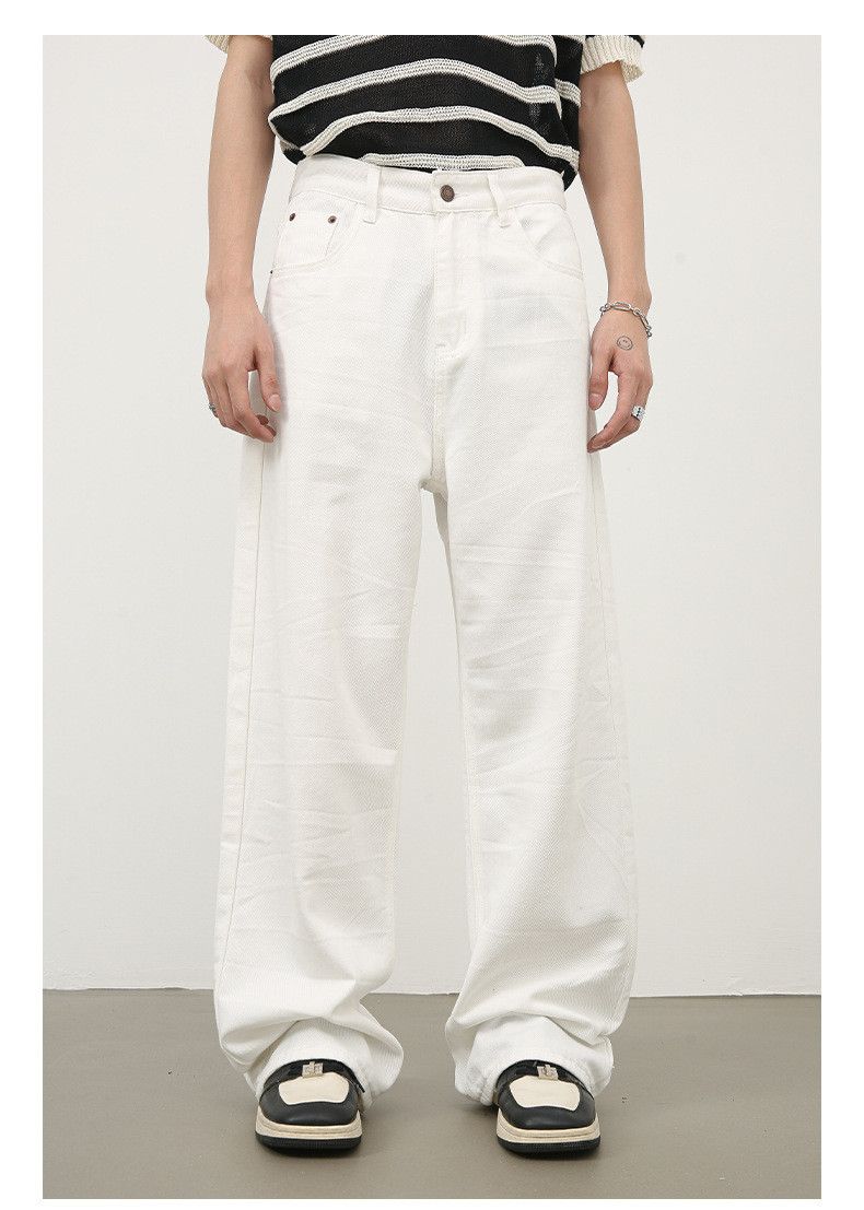Japanese Brand × Jean Men's white washed straight jeans Size US 32 / EU 48 - 1 Thumbnail