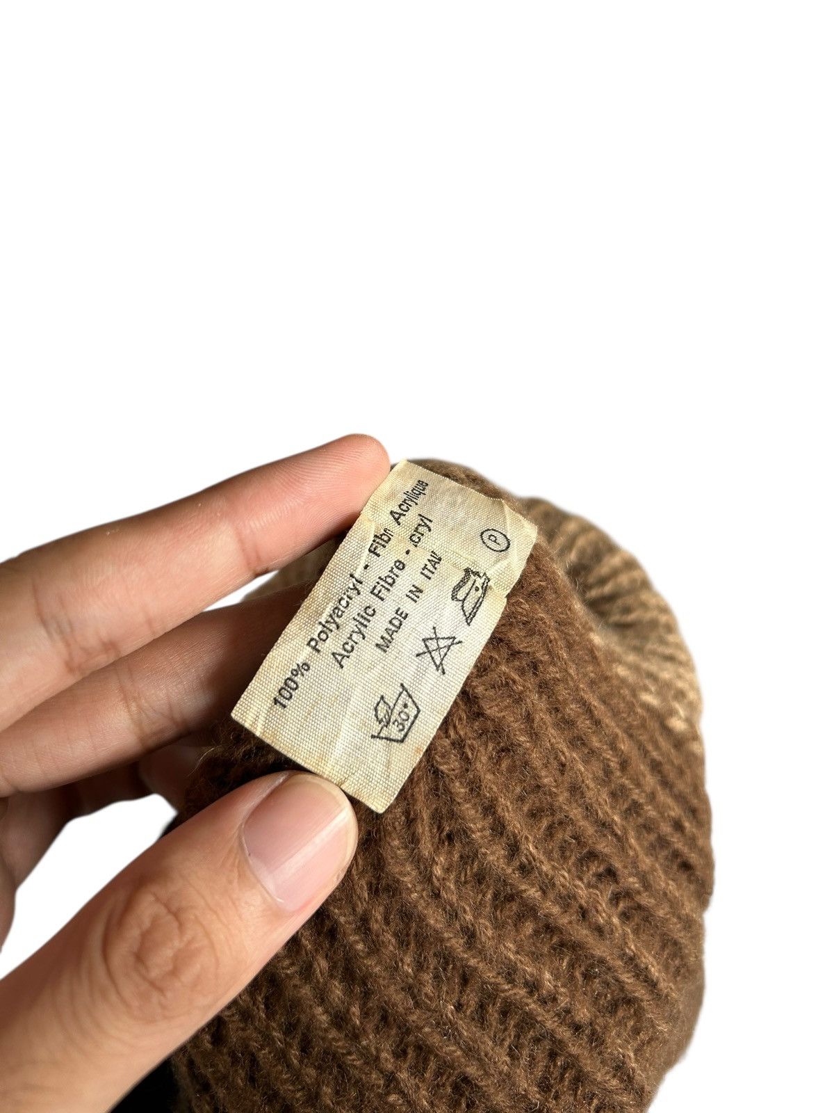 Japanese Brand × Kapital × Vintage Crochet Knitted Made in Italy Hairy Beanie hats Size ONE SIZE - 7 Thumbnail
