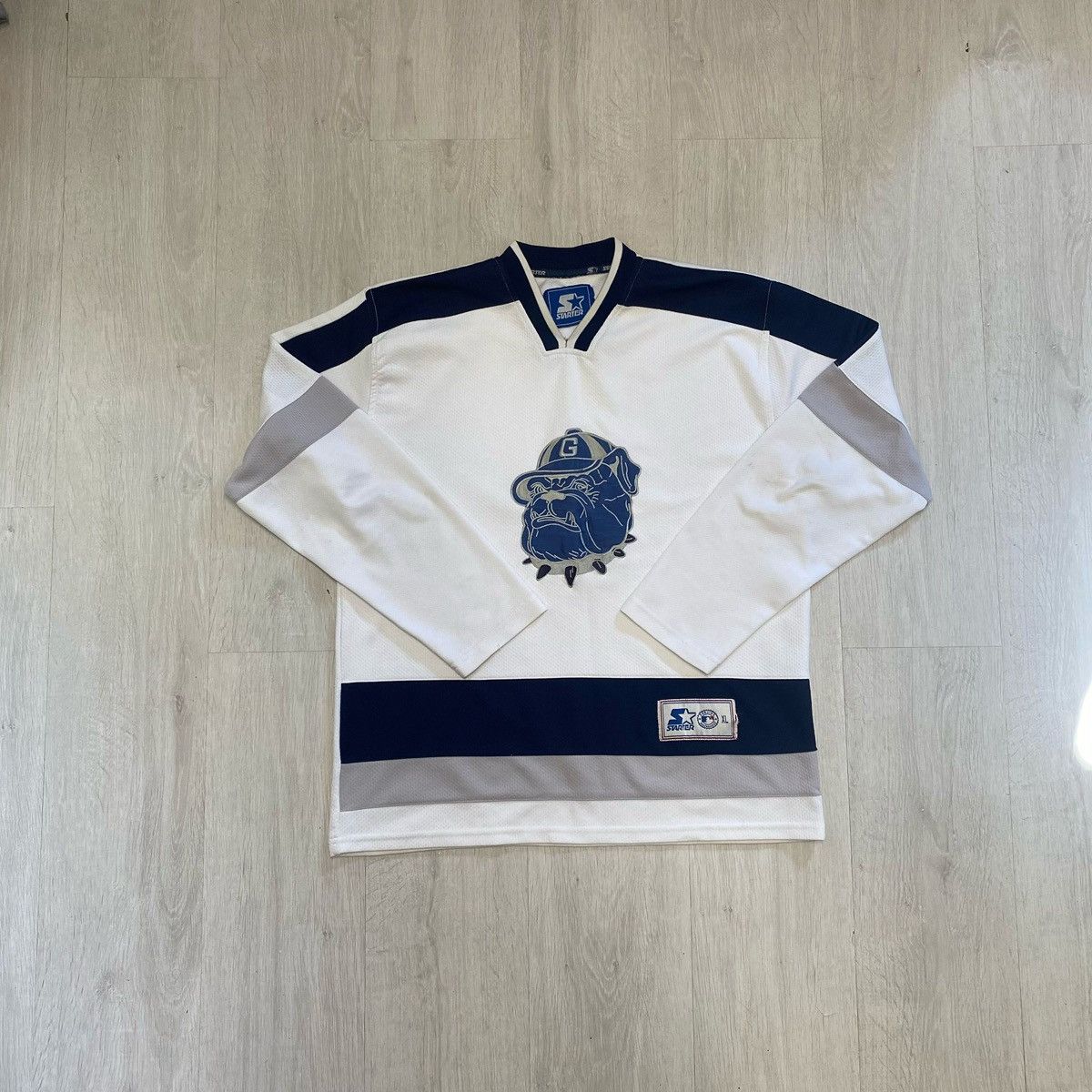 Starter Vintage Georgetown hoyas hokey jersey Size US XL / EU 56 / 4 - 5 Thumbnail