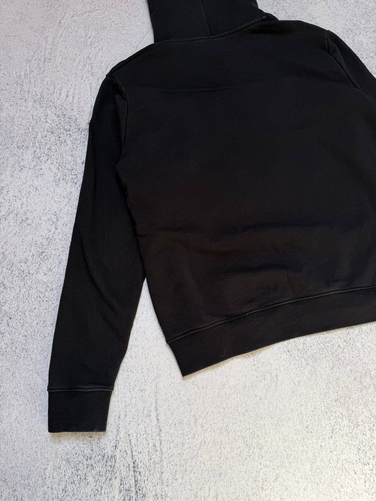 Alexander McQueen Alexander McQueen McQ Big Logo Black Distressed Hoodie Black Size US M / EU 48-50 / 2 - 12 Thumbnail
