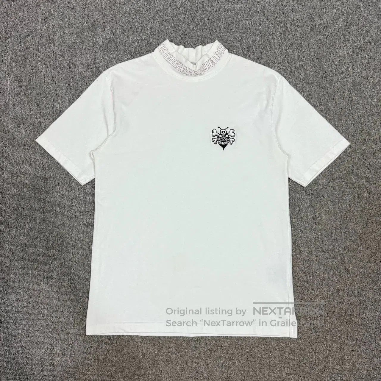 Dior dior embroidered logo stussy collaboration t-shirt. Size US XS / EU 42 / 0 - 1 Thumbnail