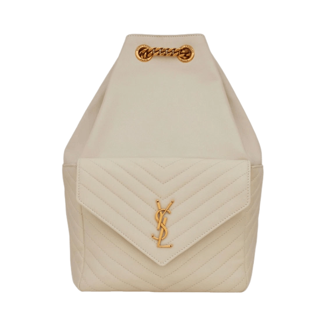 Saint Laurent Paris o1bcso1str1225 Size:OS/Joe Backpack in White Size ONE SIZE - 1 Thumbnail