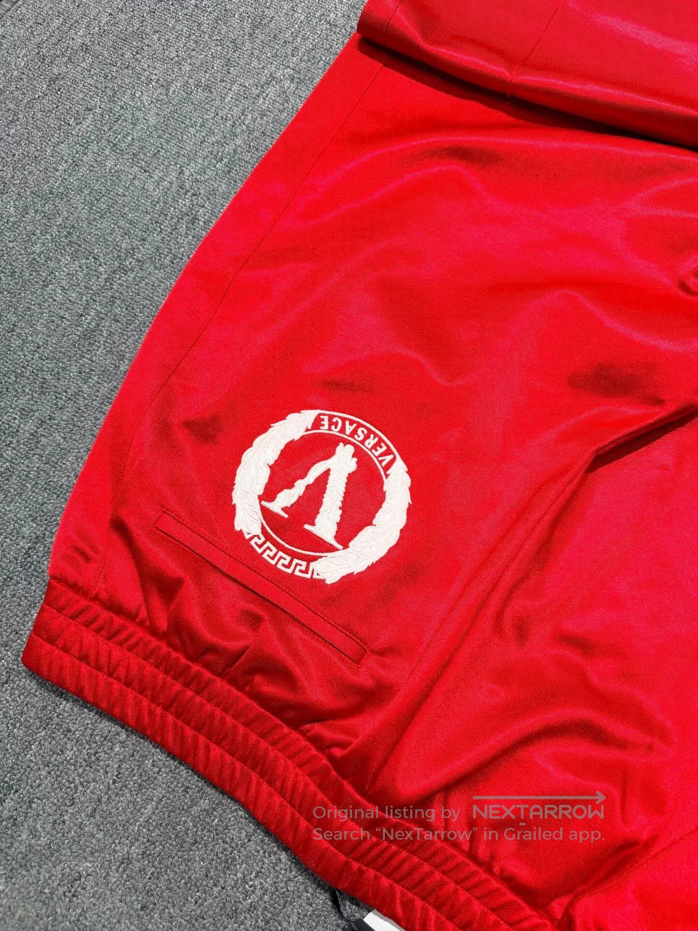 Versace VERSACE Red Casual Pants. Size US 26 / EU 42 - 3 Thumbnail