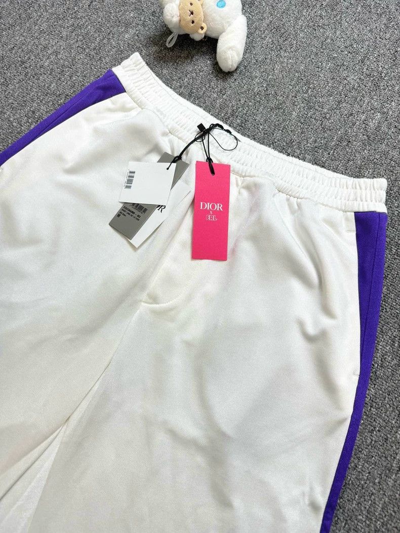Dior DiorWhite contrasting color stitching printed logo digital Size US 32 / EU 48 - 3 Thumbnail
