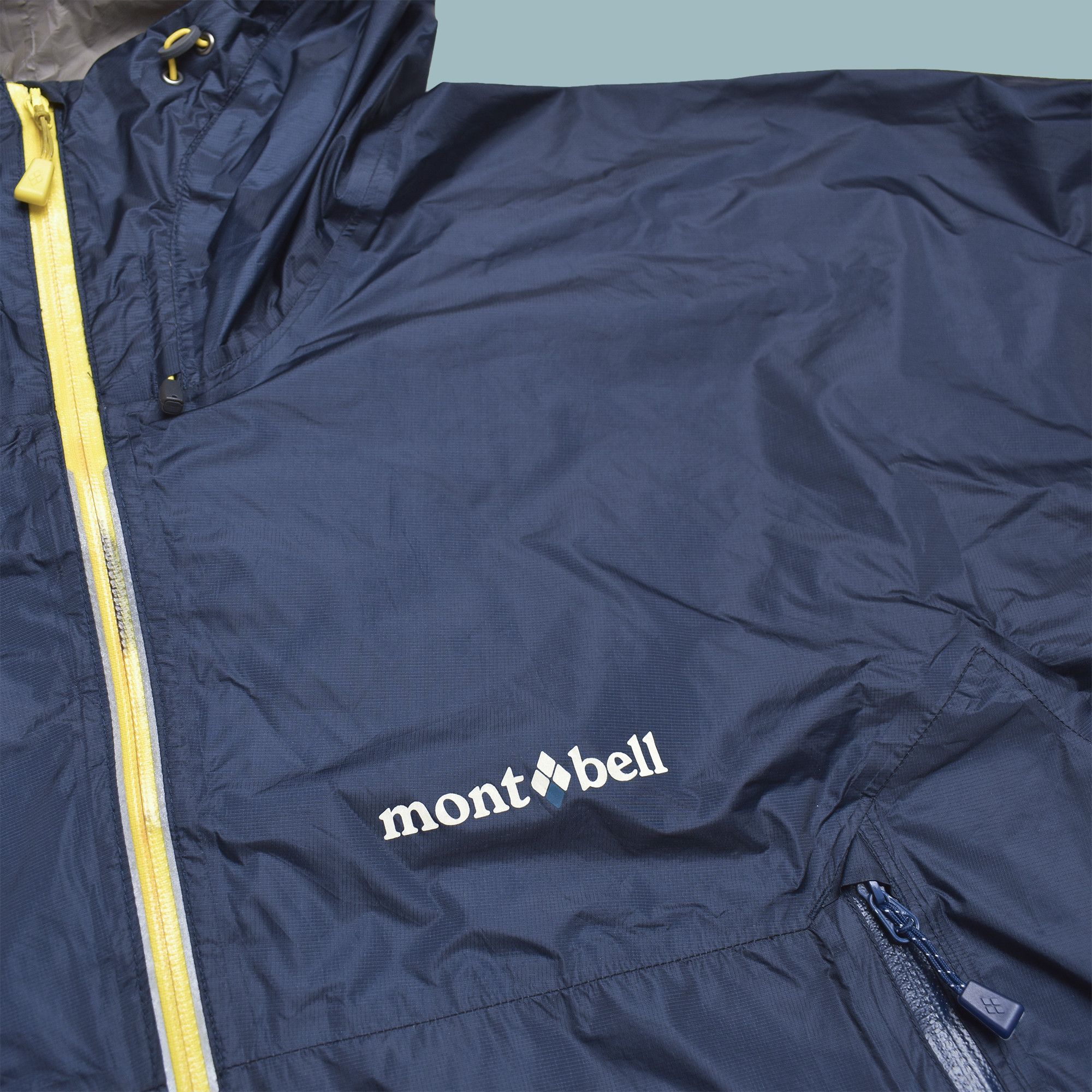 Montbell MONTBELL NAVY GORE WINDSTOPPER SHELL NYLON JACKET Size US L / EU 52-54 / 3 - 2 Thumbnail