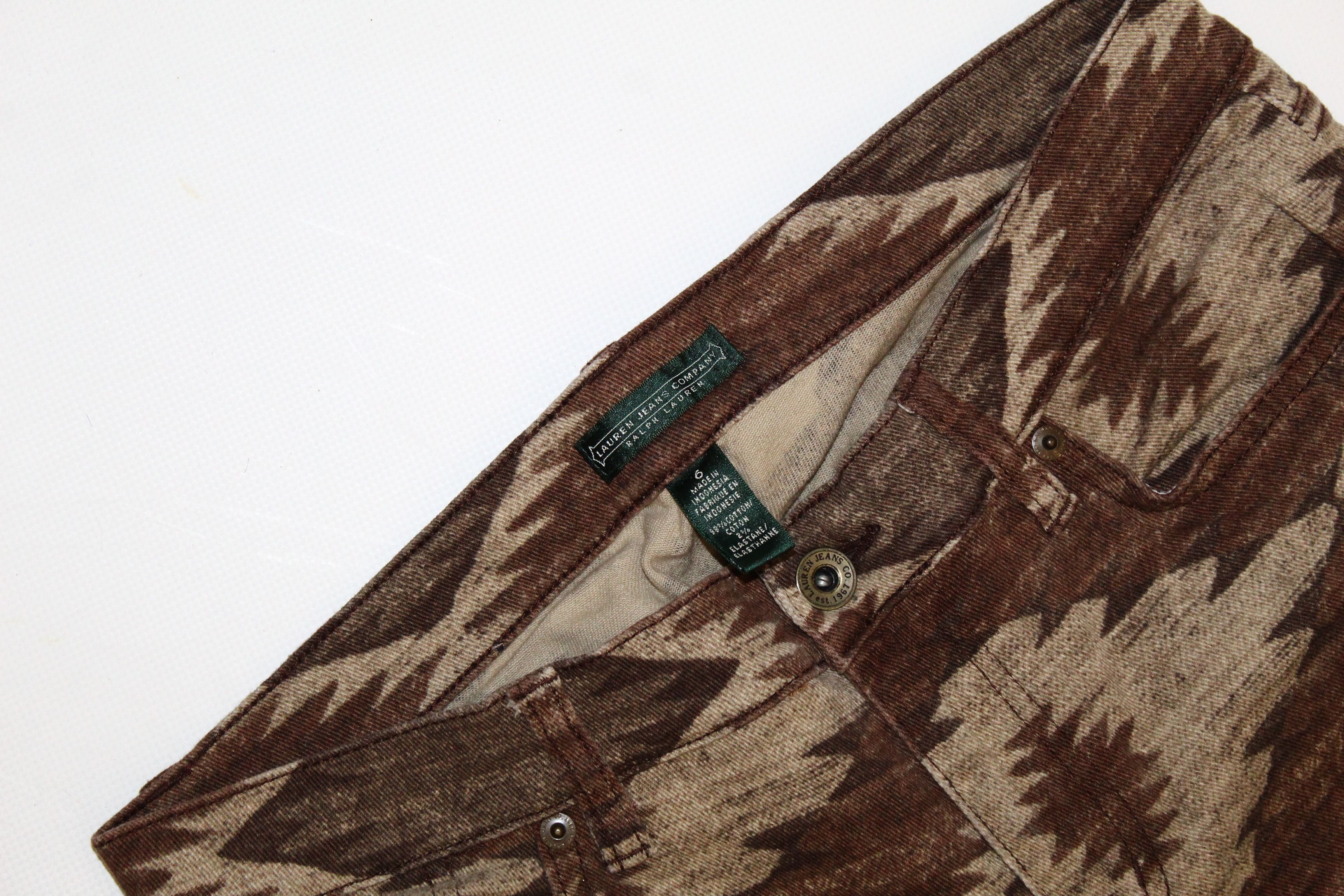Polo Ralph Lauren 💥Lauren Jeans Co. Ralph Lauren Navajo Modern Skinny Jeans Size US 29 - 6 Thumbnail