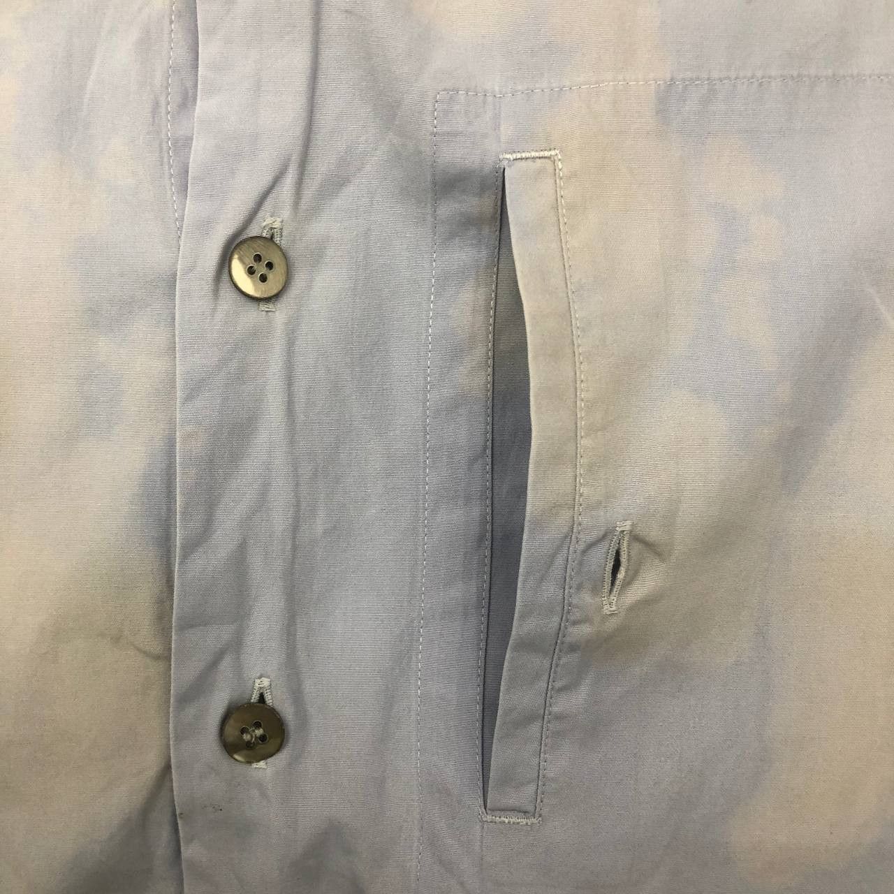 Issey Miyake T472 ISSEY MIYAKE ACID WASH STUDIO SHIRTS Size US L / EU 52-54 / 3 - 7 Thumbnail