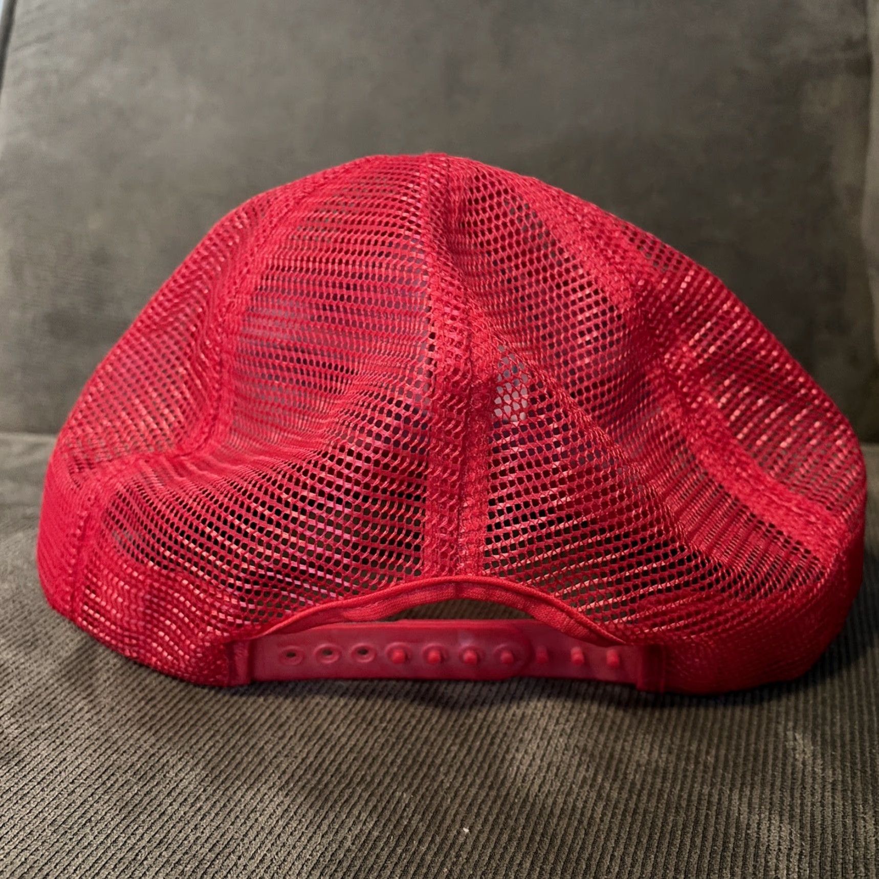 Commission VINTAGE NCOA Hat Trucker Snap-Back Men One Size Red Size ONE SIZE - 7 Thumbnail