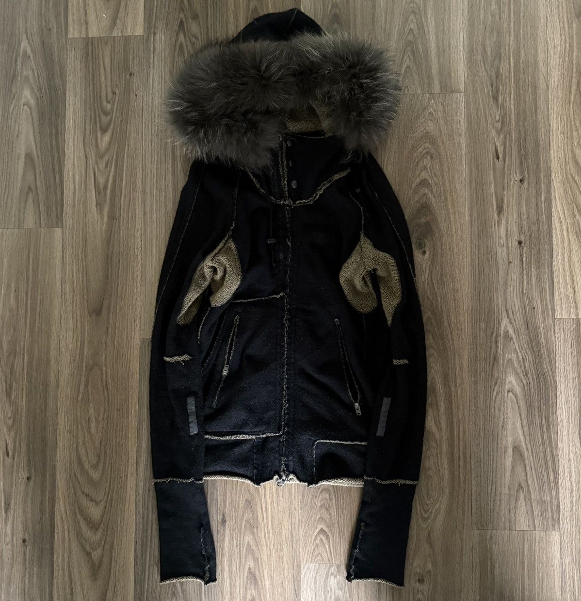 Le Grande Bleu (L.G.B.) lgb raccoon fur parka Size US S / EU 44-46 / 1 - 1 Thumbnail