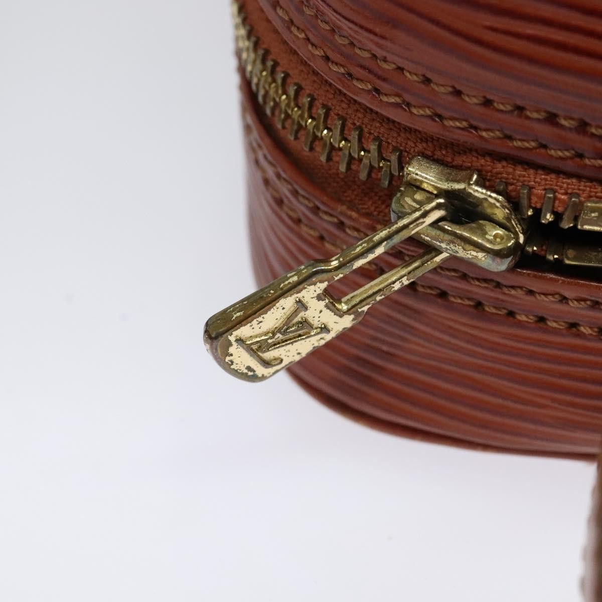 Louis Vuitton LOUIS VUITTON Epi Jeune Fillemm Shoulder Bag Brown M52153 Size ONE SIZE - 9 Thumbnail