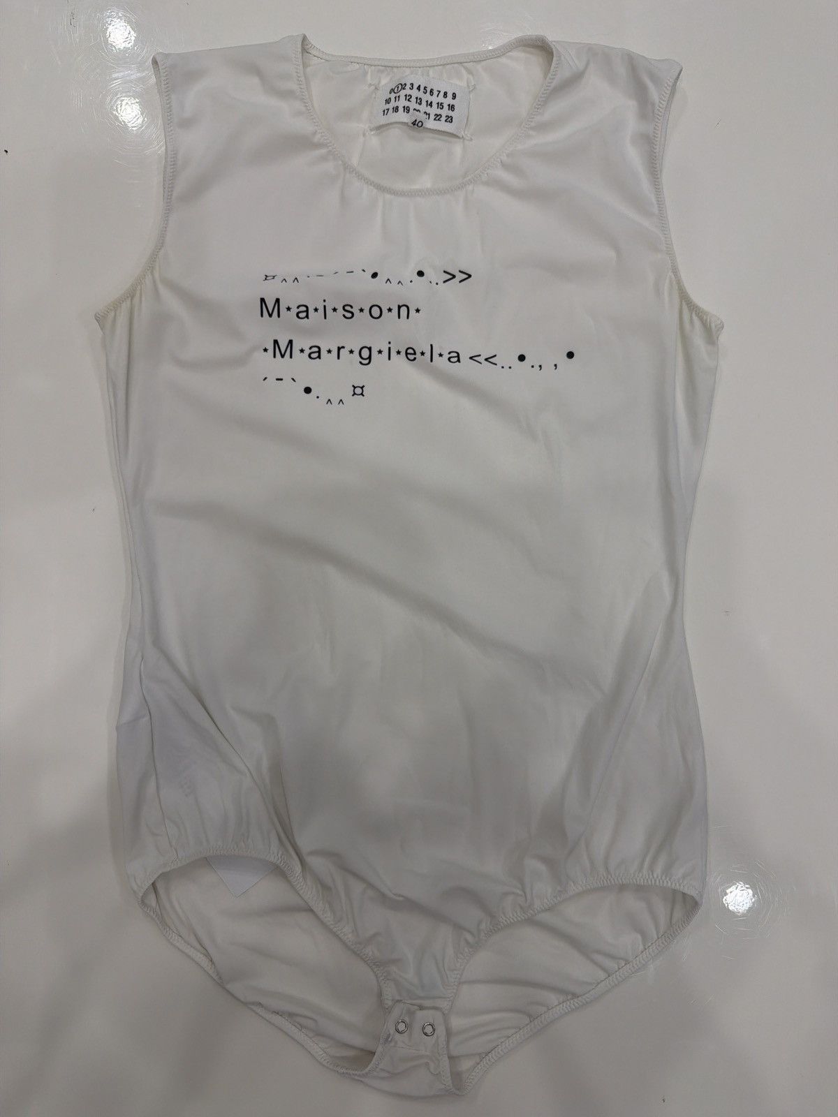 Maison Margiela Authentic Maison Margiela bodysuit Women’s size 40 Size S / US 4 / IT 40 - 1 Thumbnail