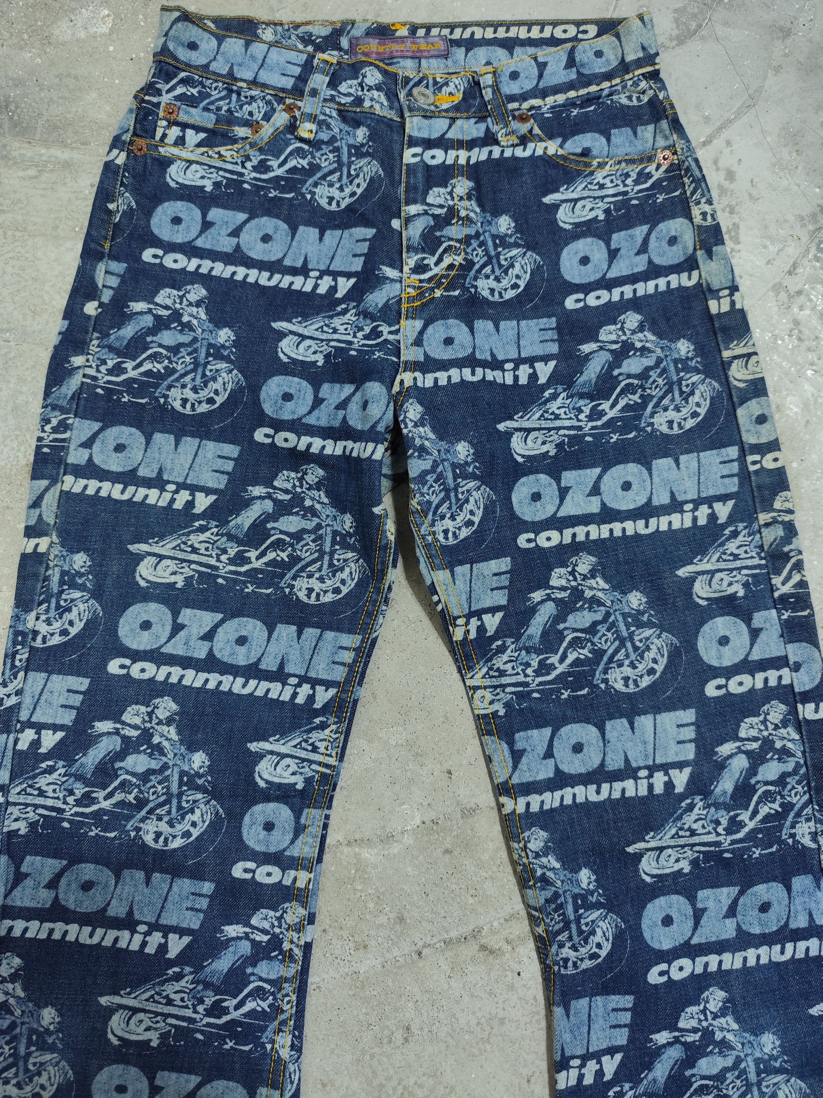 Hysteric Glamour Hysteric Glamour Ozone Community Flared Allover print Size 26" / US 2 / IT 38 - 4 Thumbnail