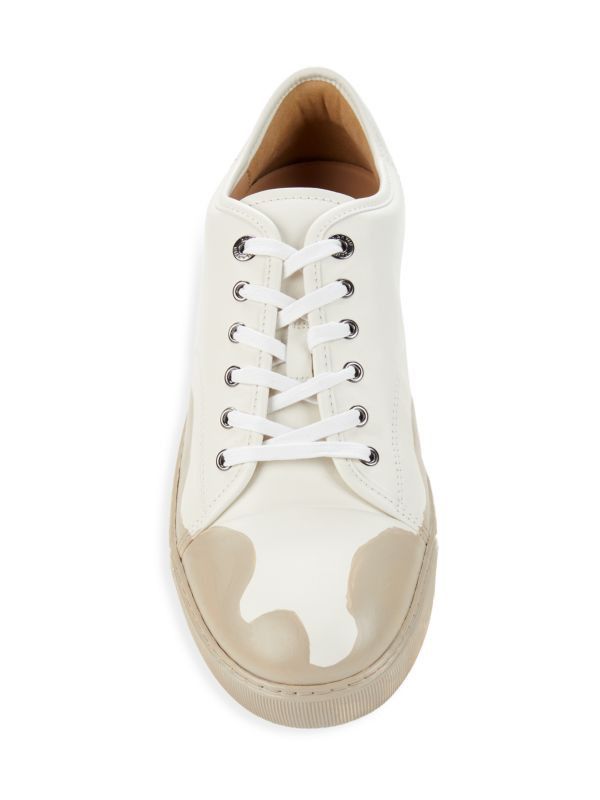 Lanvin o1y0125 Low-Top Sneakers in Off White/Beige Size US 8 / EU 41 - 5 Thumbnail