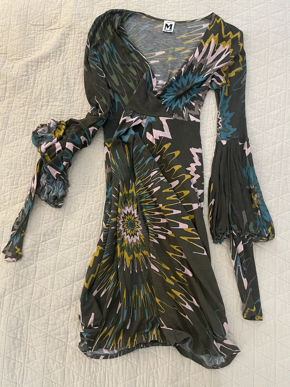 Missoni Missoni Print Jersey Knit Dress Size XS / US 0-2 / IT 36-38 - 1 Thumbnail