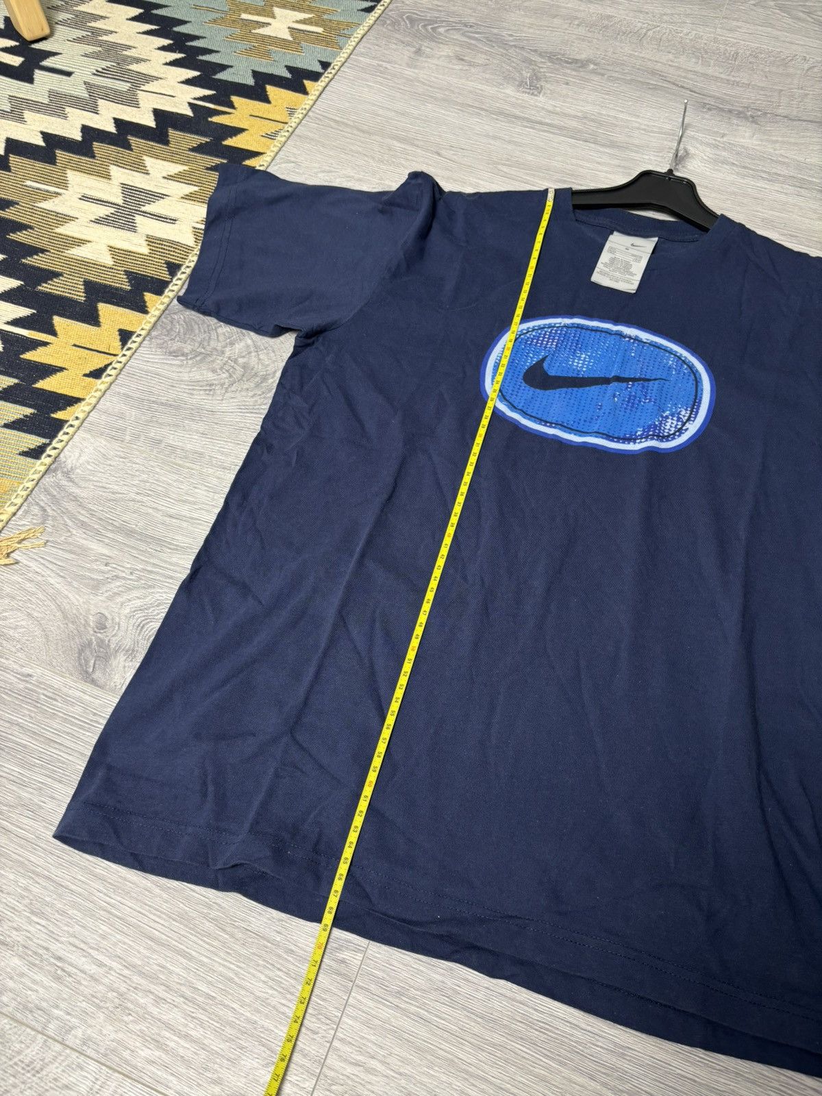 Nike Vintage Nike 90`s big logo t-shirt Size US M / EU 48-50 / 2 - 7 Thumbnail