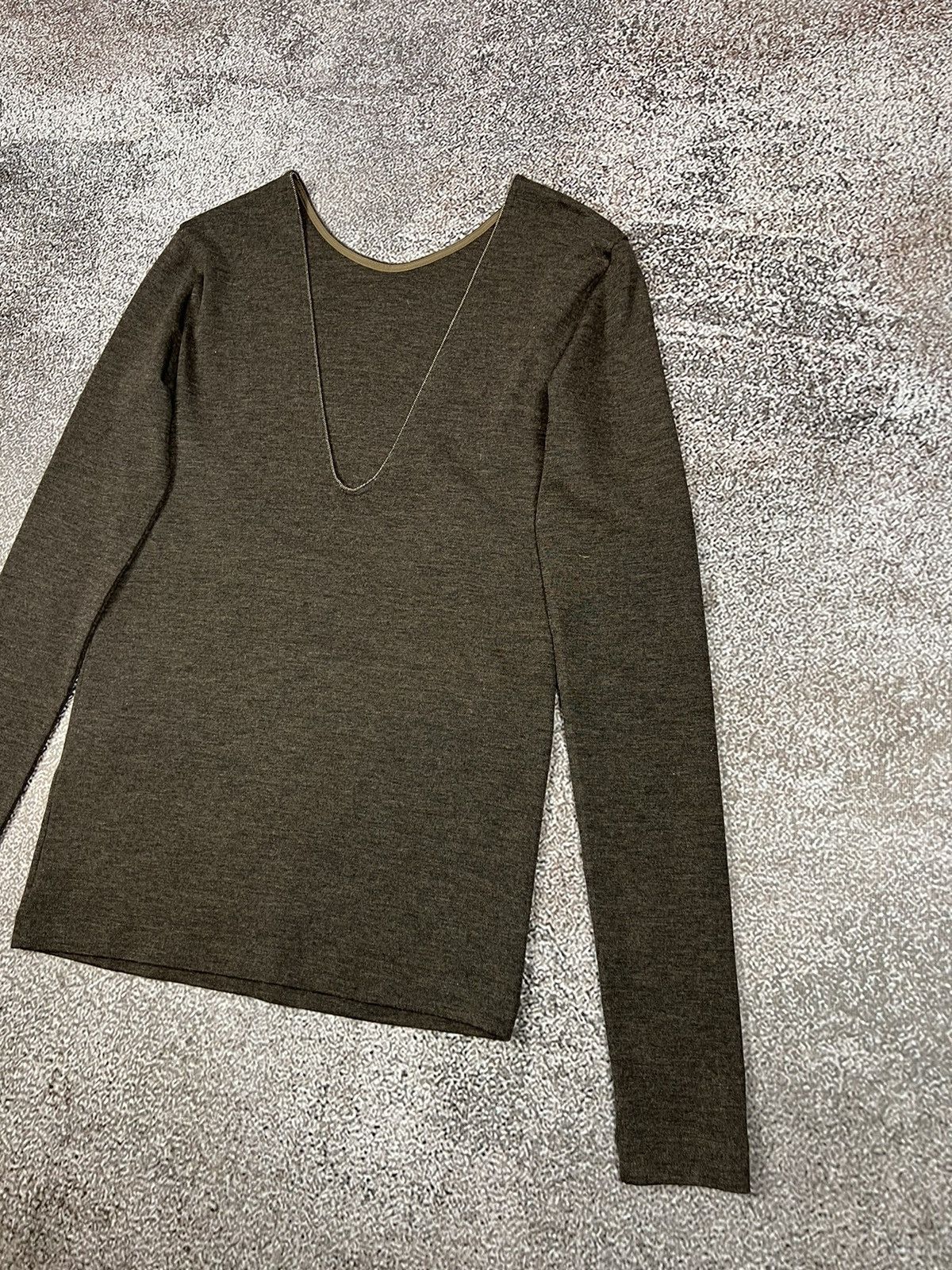 Brunello Cucinelli Designer‼️ Brunello Cucinelli Wool glitter v-neck sweater Size S / US 4 / IT 40 - 3 Thumbnail