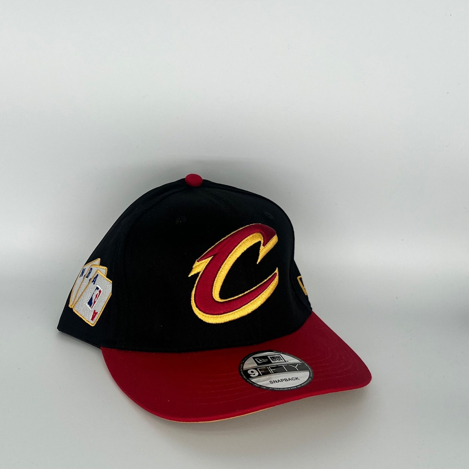 New Era Black Red Cleveland Cavaliers NBA Side Patch New Era Size ONE SIZE - 1 Thumbnail