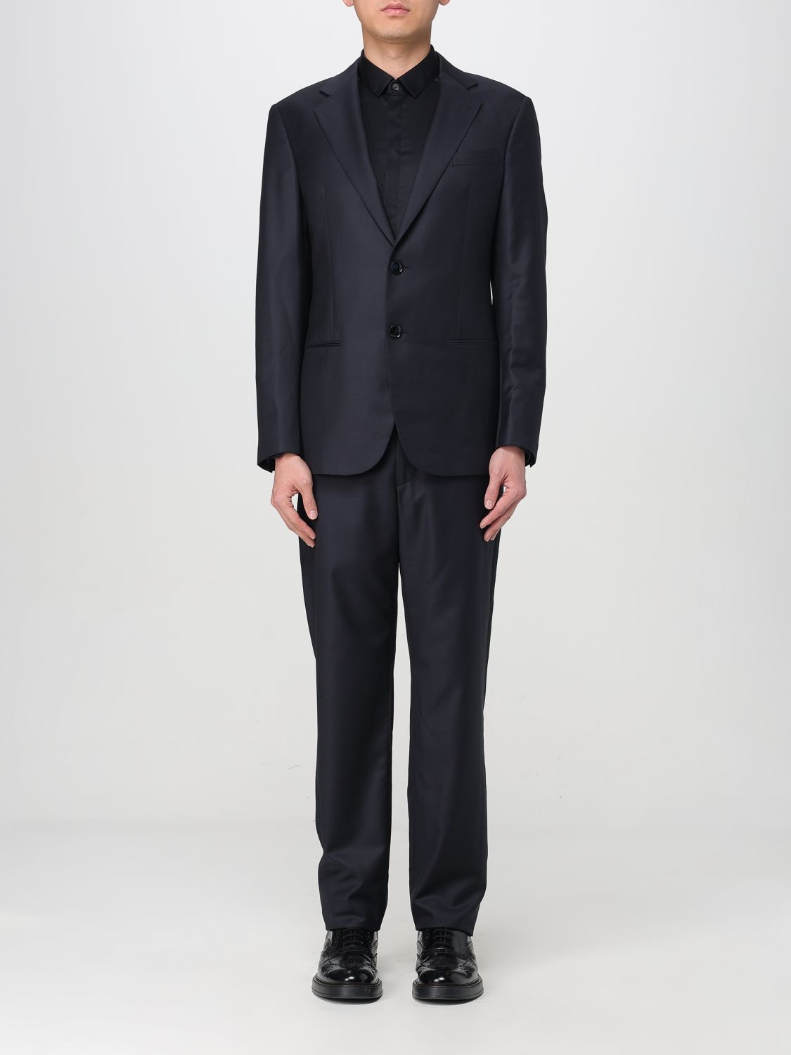Giorgio Armani Giorgio Armani Suit Men Blue Size US XL / EU 56 / 4 - 1 Thumbnail