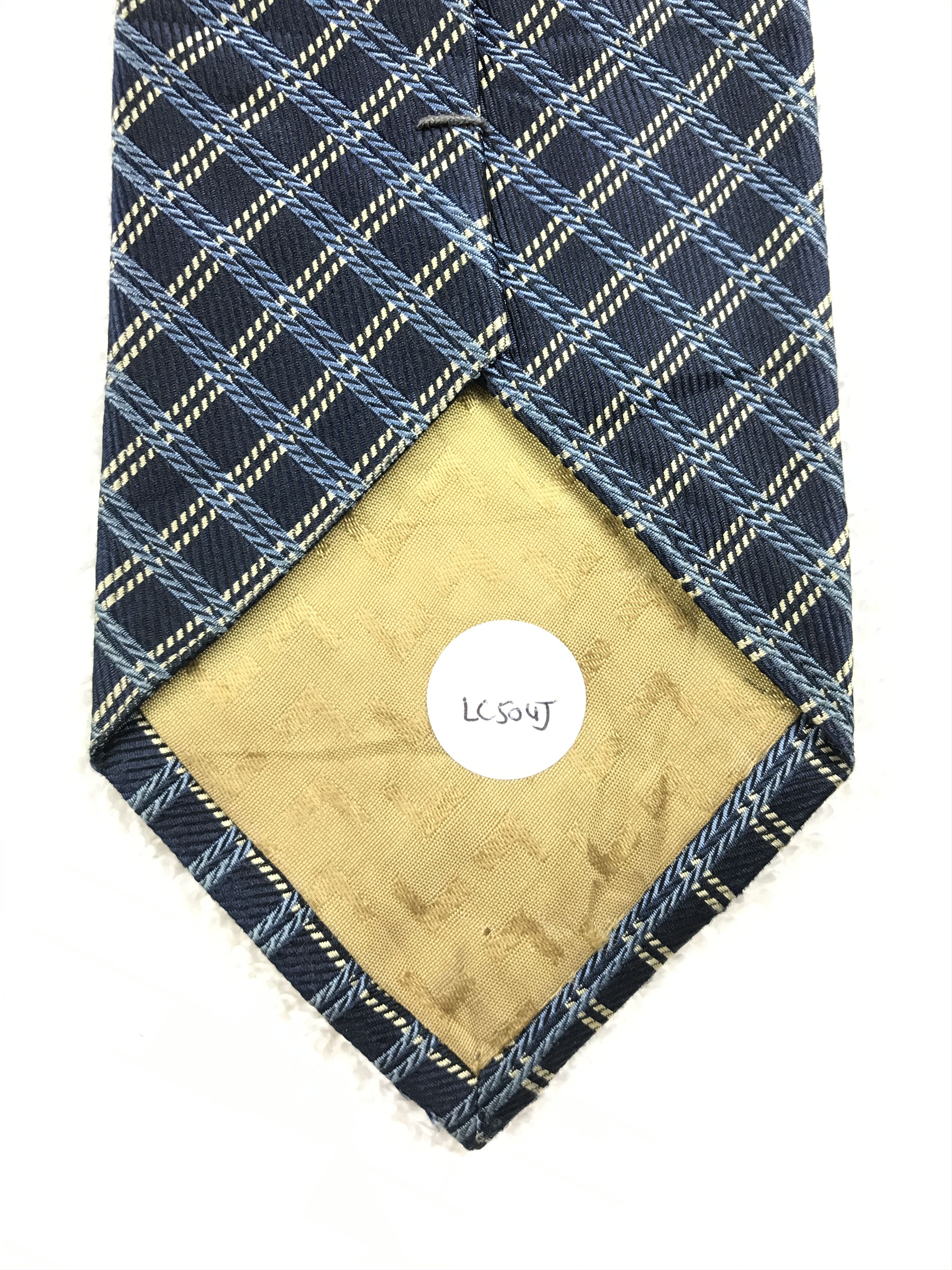 Designer × Lancel × Vintage Vintage Lancel Silk Necktie Size ONE SIZE - 9 Thumbnail
