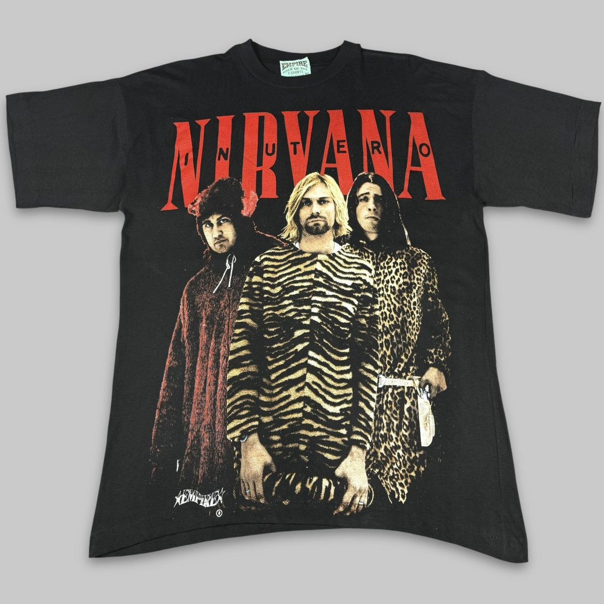 Band Tees Vintage 1993 DS PACKAGED Nirvana In Utero Empire T Shirt Size US XL / EU 56 / 4 - 5 Thumbnail