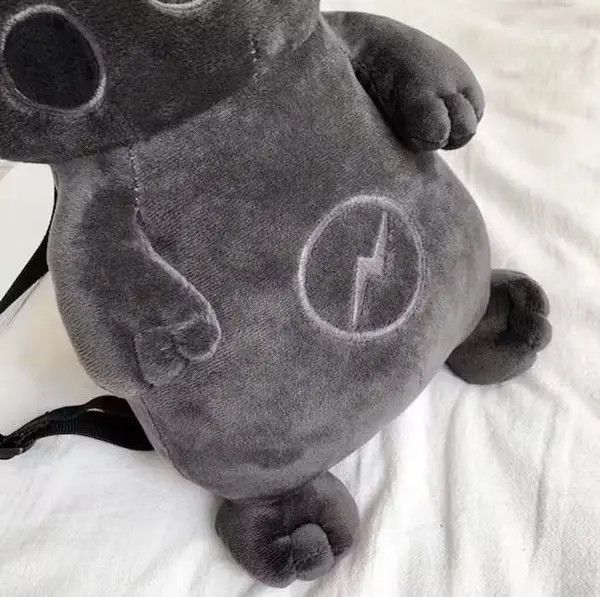Japanese Brand Black Pikachu backpacks Size ONE SIZE - 2 Thumbnail