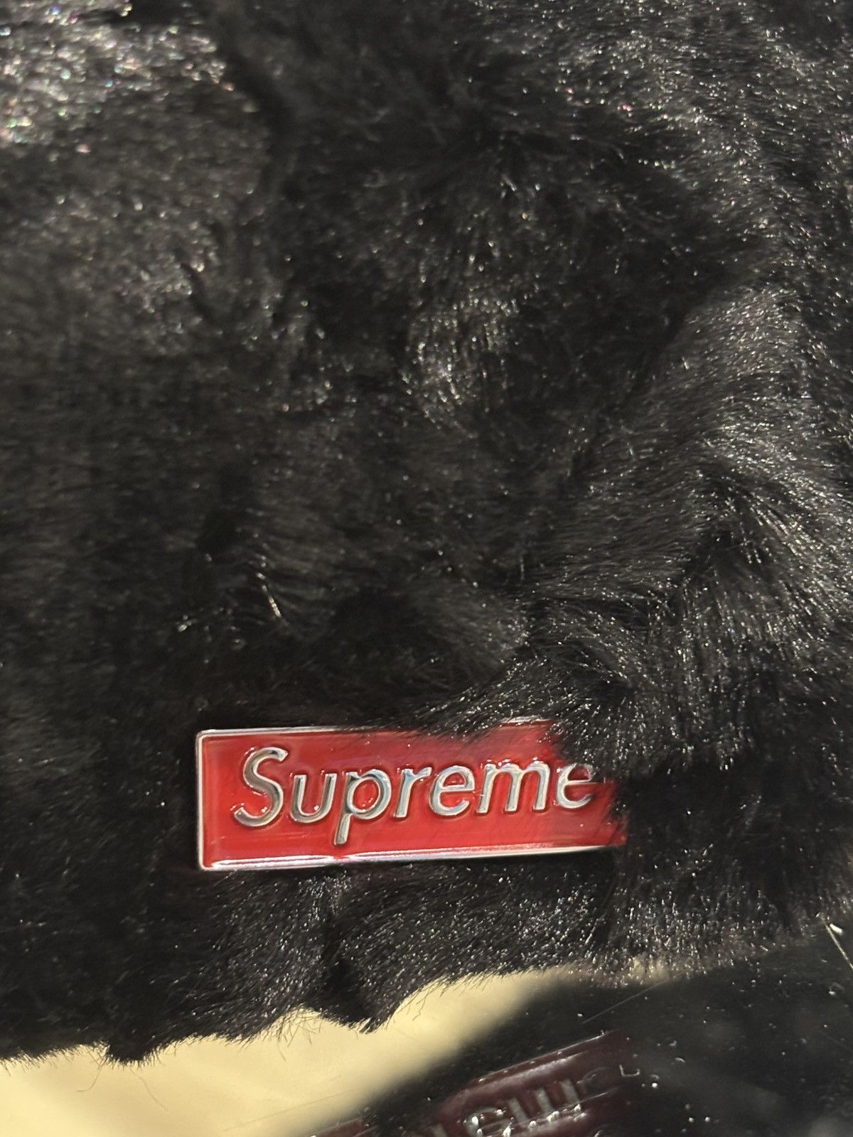 Supreme Supreme Ushanka Hat Black (FW24) Size: M/L Size ONE SIZE - 2 Thumbnail