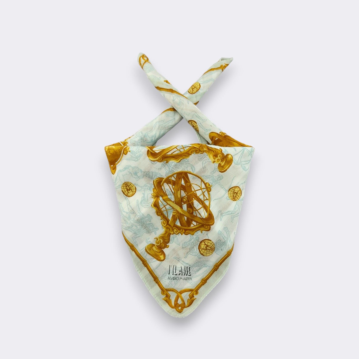 Alviero Martini Vintage Alviero Martini Handkerchief Neckerchief H375E Size ONE SIZE - 1 Thumbnail