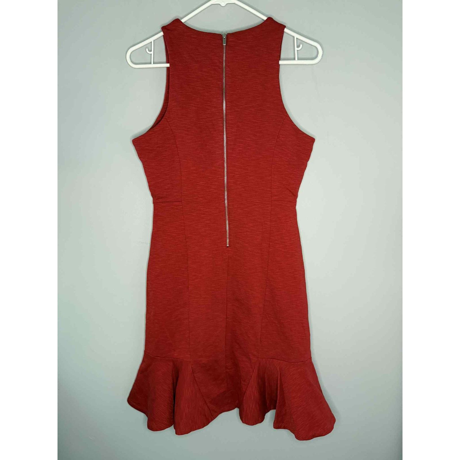 Banana Republic Banana Republic Ponte Mini Dress Beret Red Heathered Women 2 Size XS / US 0-2 / IT 36-38 - 4 Thumbnail