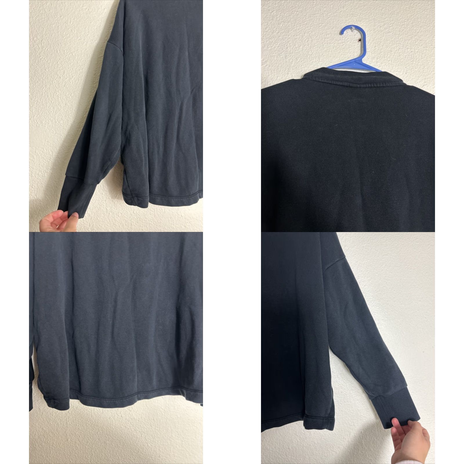 Nike Nike Sportswear Jacket Womens XS Black Full Zip Pockets Solid 90s Modern Sports Running Casual Short Mid-Length Size XS / US 0-2 / IT 36-38 - 9 Thumbnail