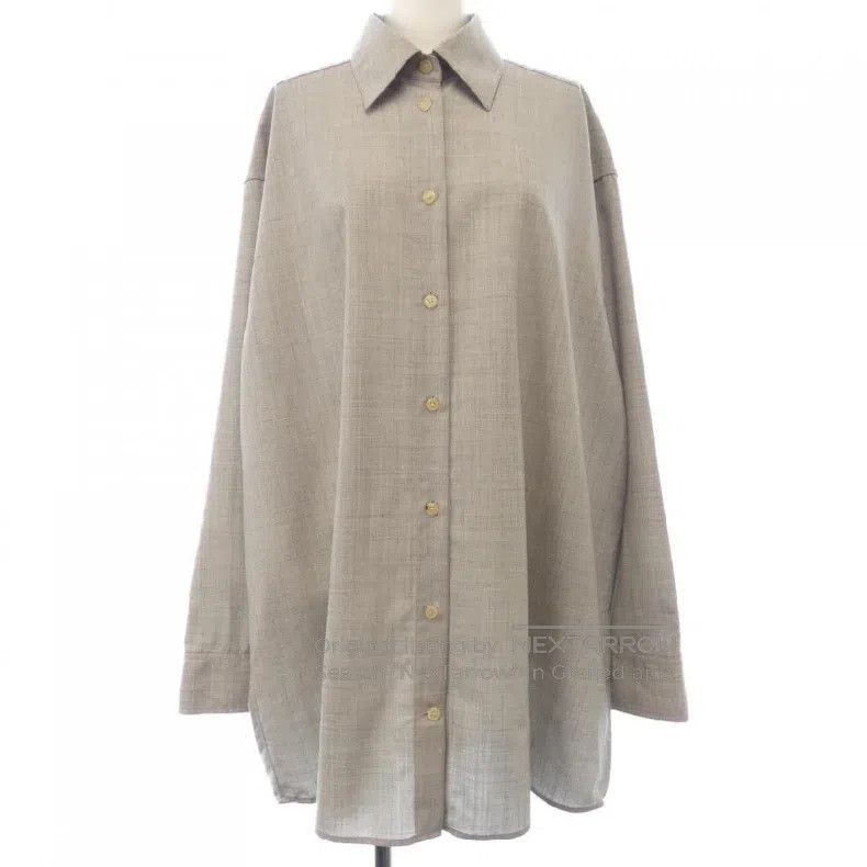 The Row The Row Wool grey shirt Size XS / US 0-2 / IT 36-38 - 2 Thumbnail