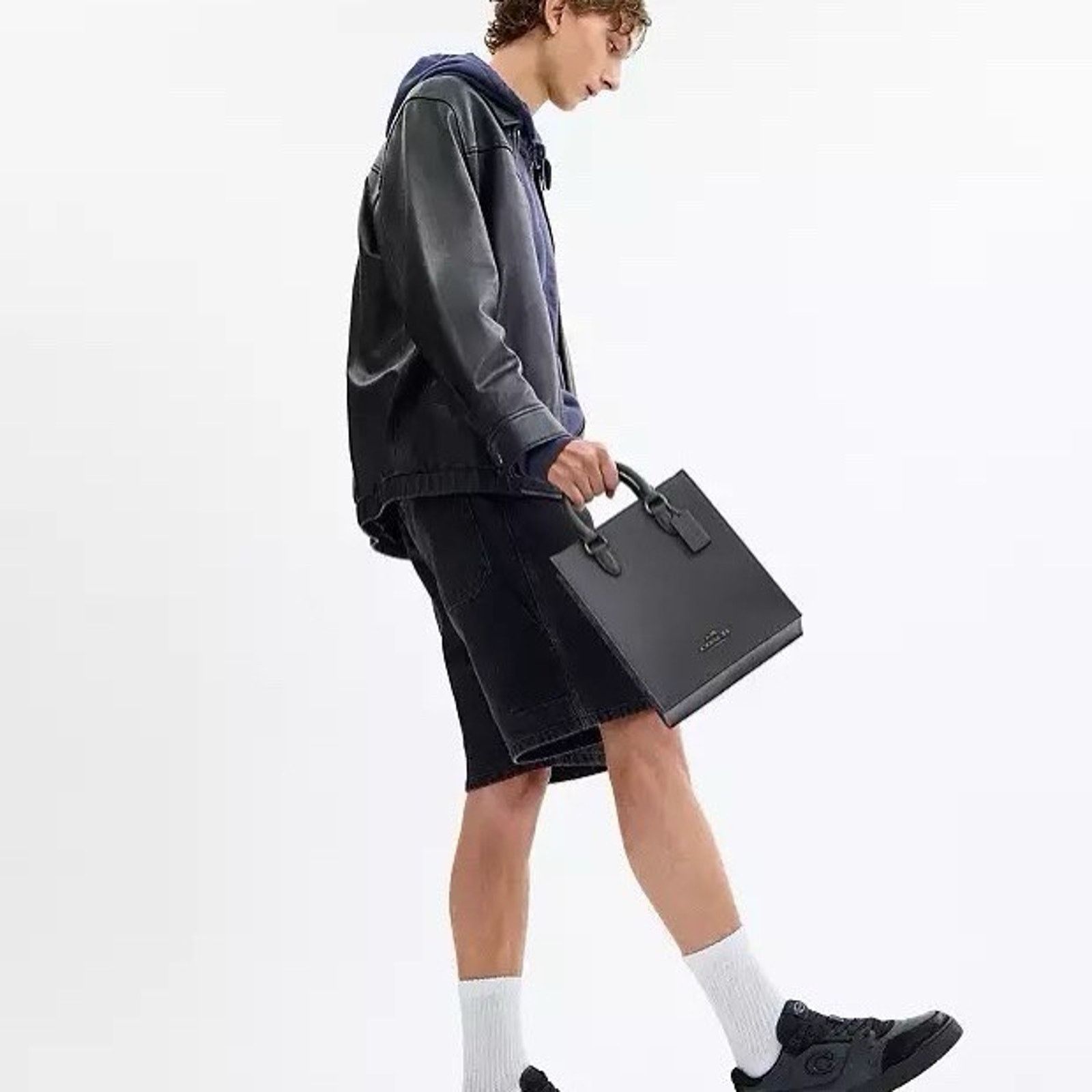 Coach NWT Coach Men's Dylan Tote Bag CCG37 Grey/Charcoal Size ONE SIZE - 10 Thumbnail